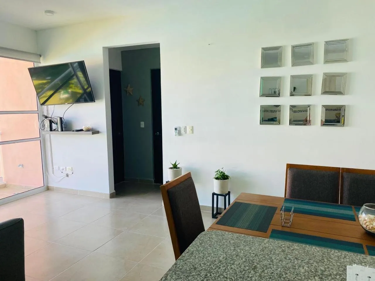 Communal lounge/ TV room in Apartment for rent in Cancun