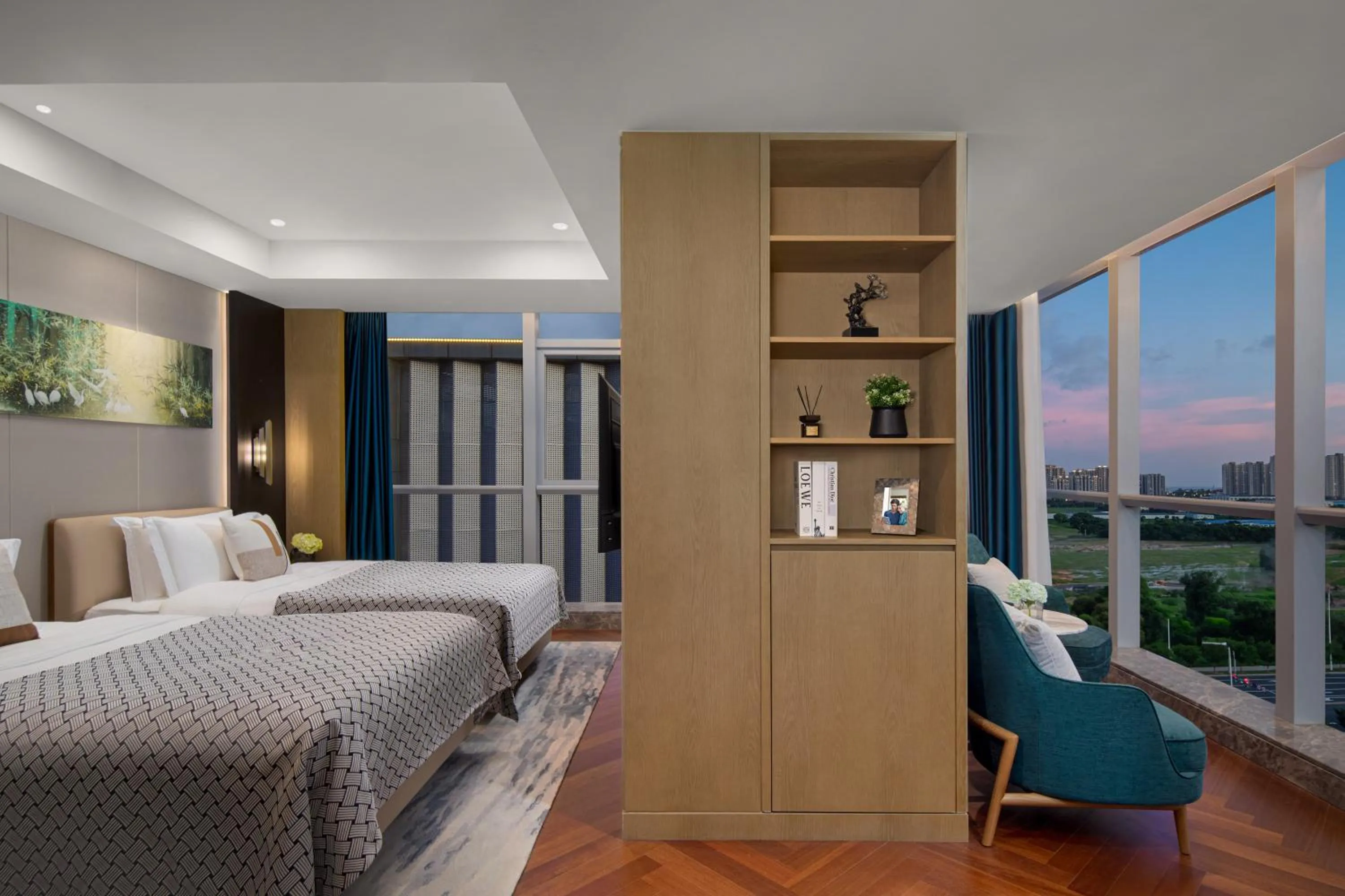 Bedroom, Bed in Ascott New District Wuxi