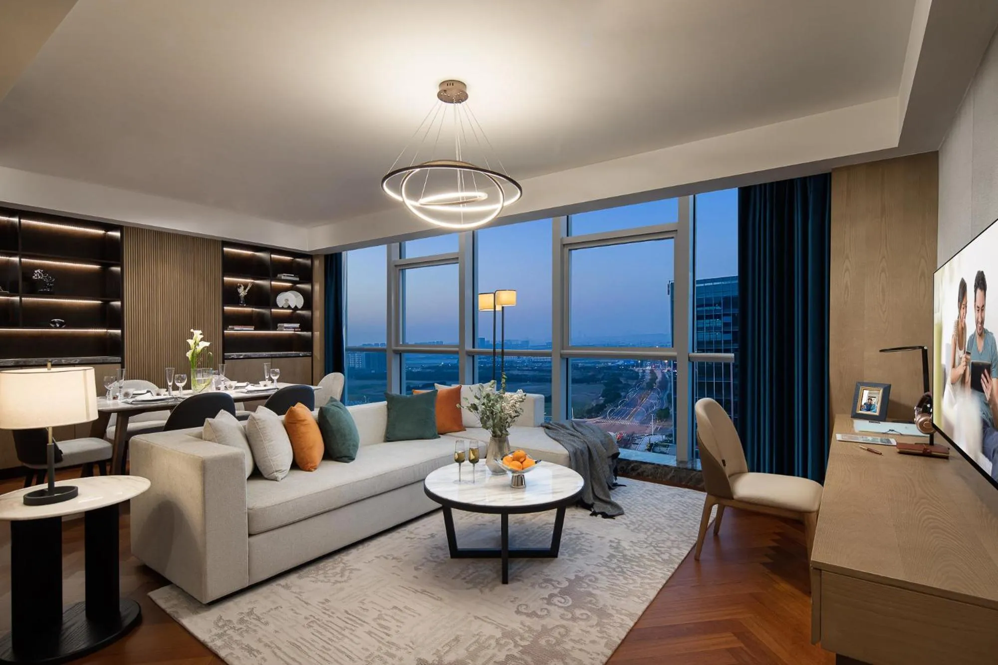 Living room in Ascott New District Wuxi