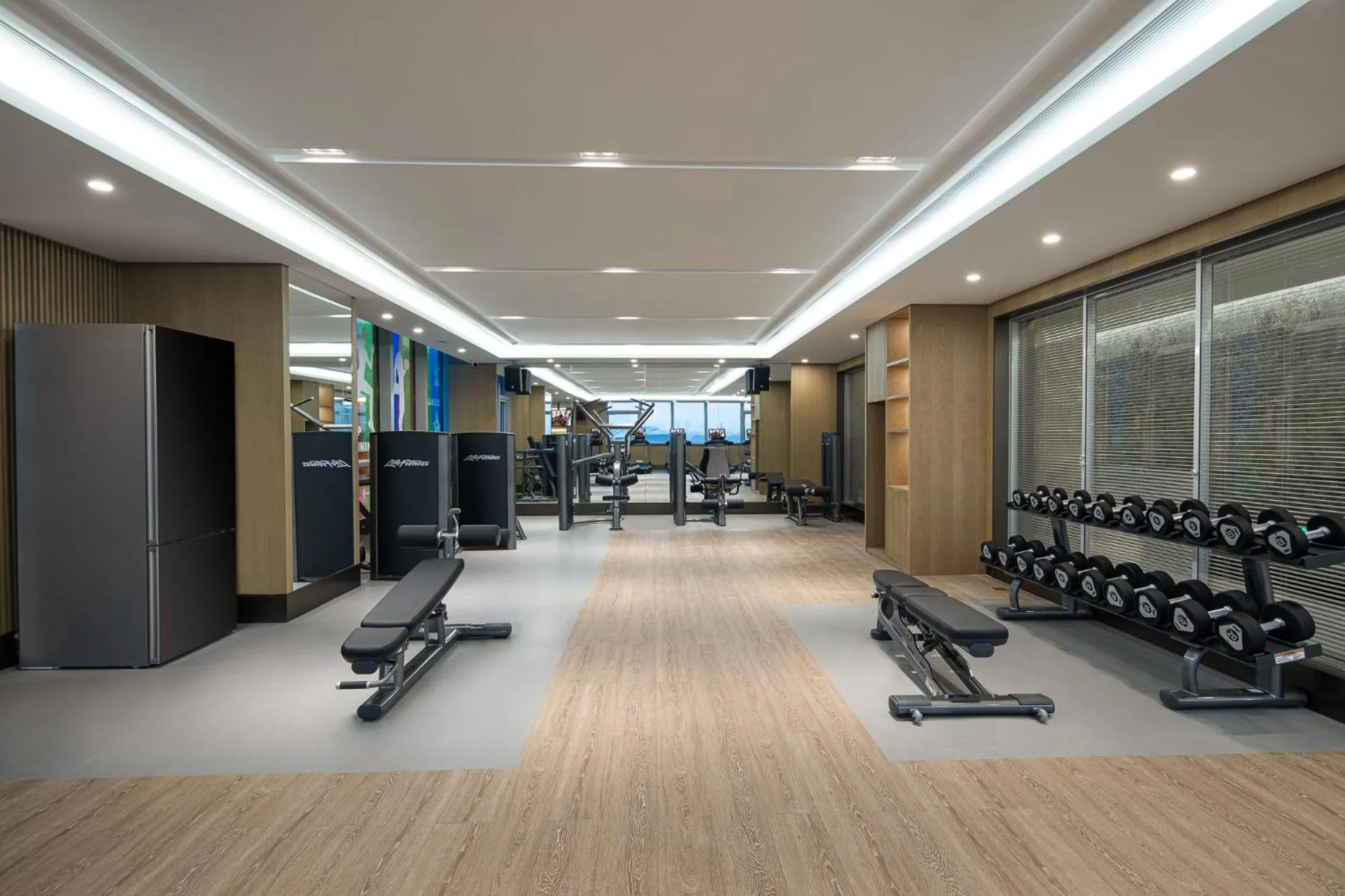 Fitness centre/facilities in Ascott New District Wuxi