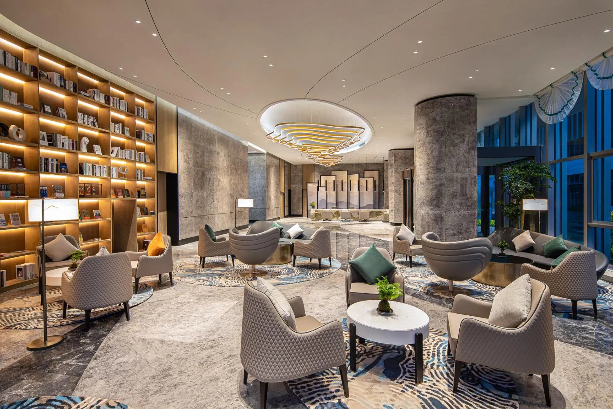 Lobby or reception in Ascott New District Wuxi