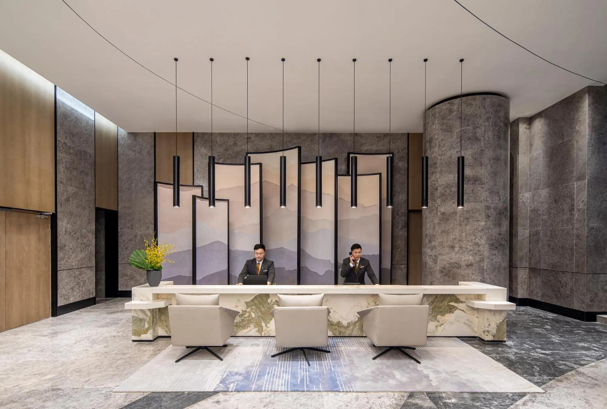 Lobby or reception in Ascott New District Wuxi