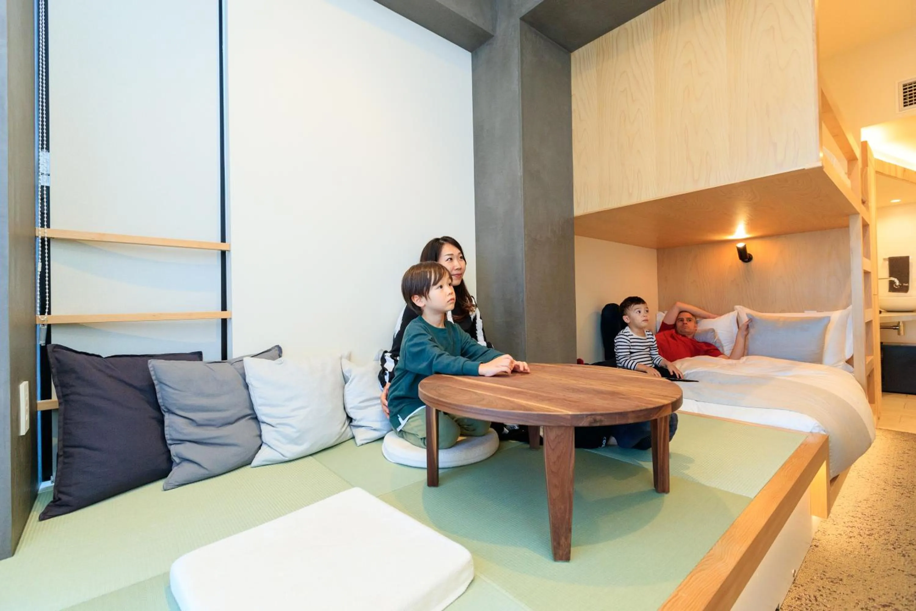 View (from property/room), Bed in Sakura Cross Hotel Ueno Iriya Annex