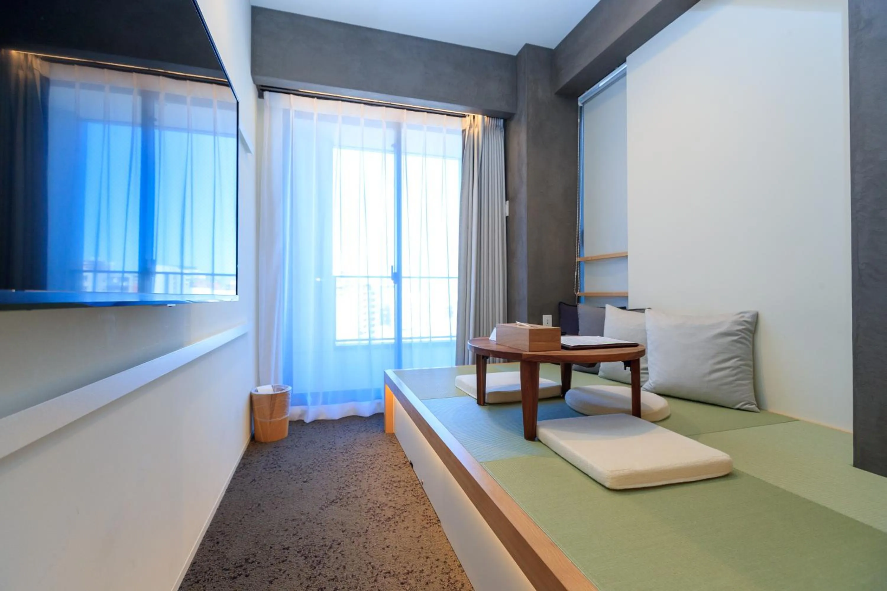 Photo of the whole room, Bed in Sakura Cross Hotel Ueno Iriya Annex