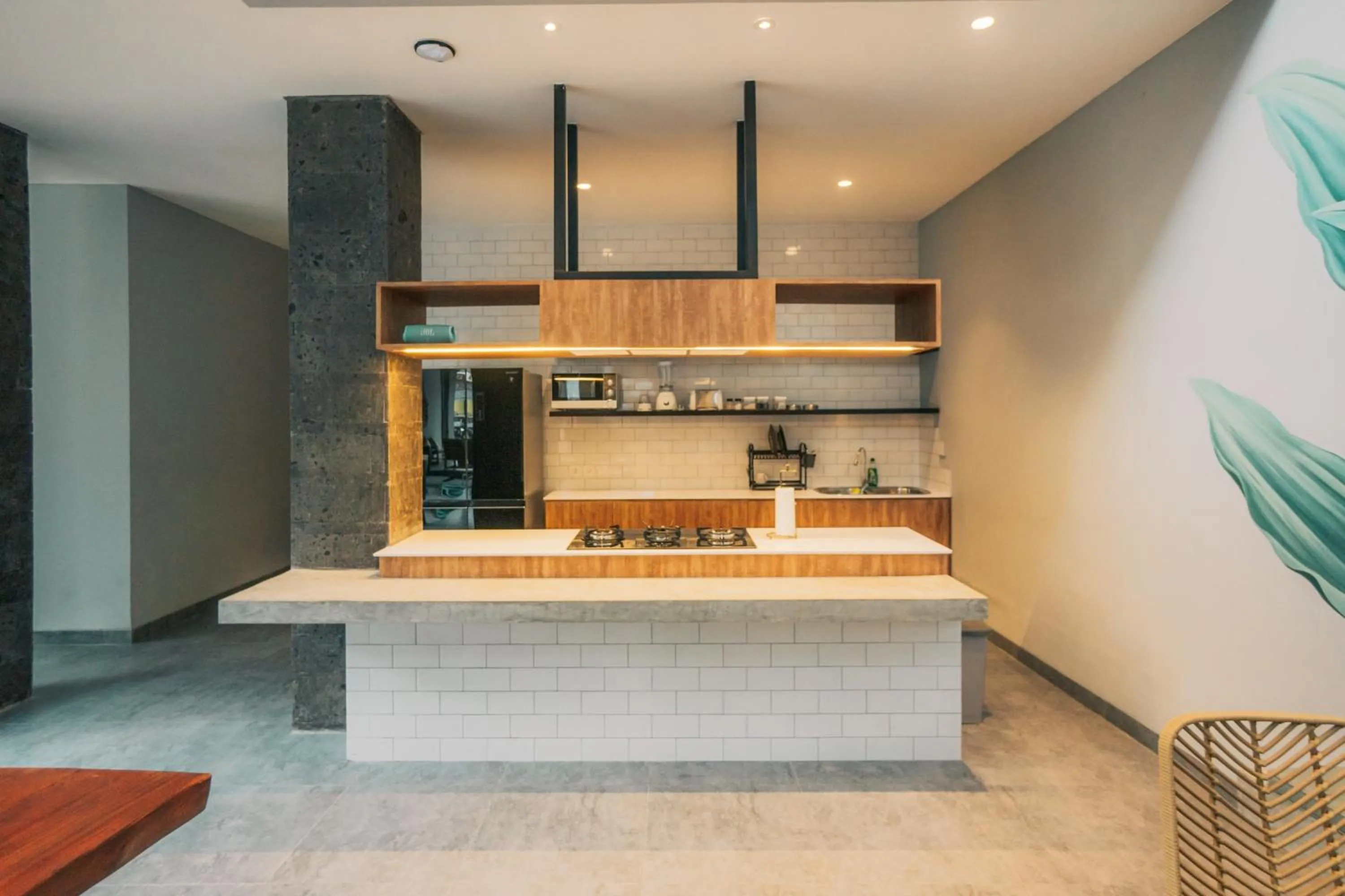 Kitchen or kitchenette in Bestah Coliving