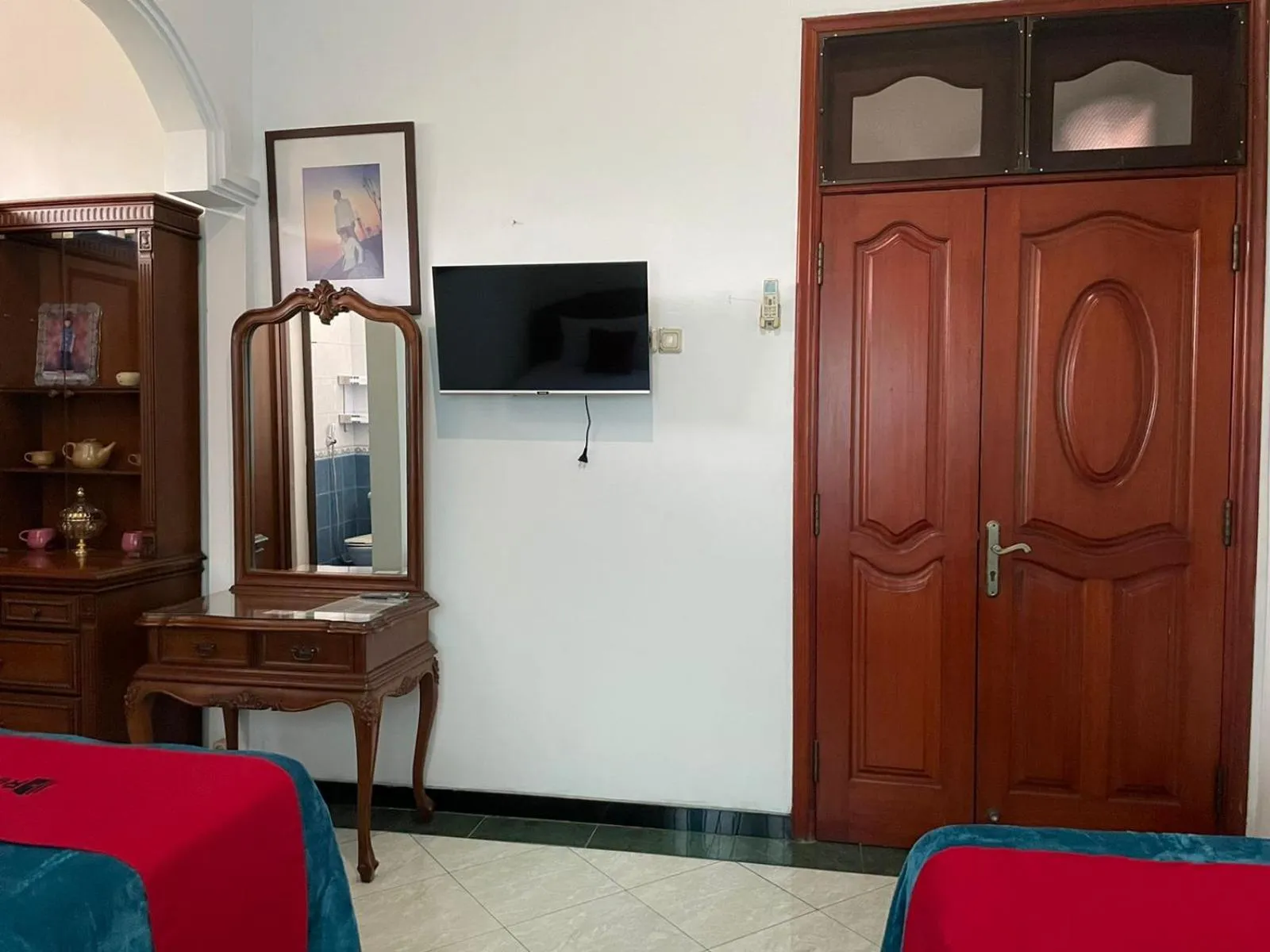 Bedroom in RedDoorz Syariah @ Karang Pilang