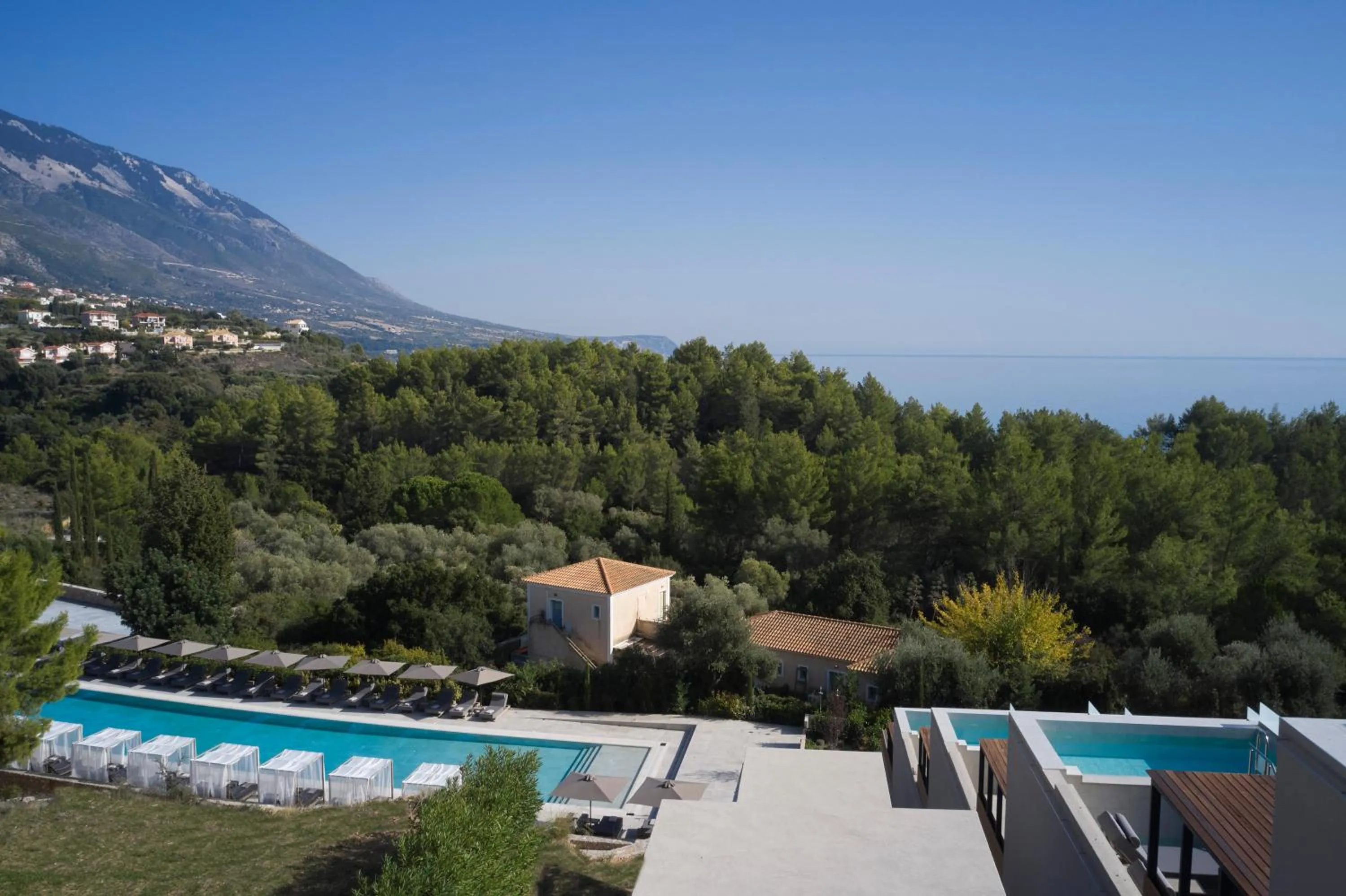 Swimming pool in Celestial All Suites