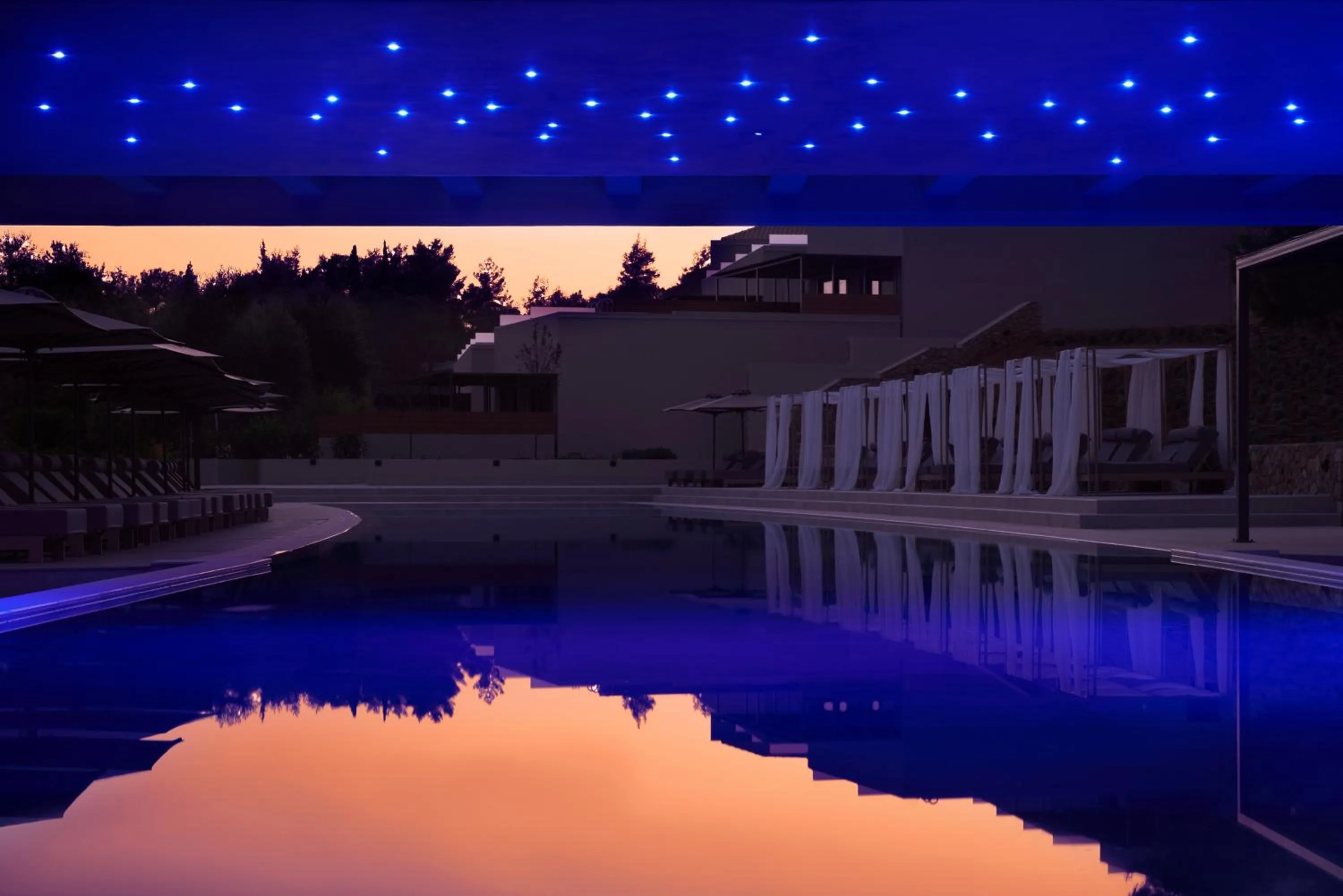 Swimming pool in Celestial All Suites