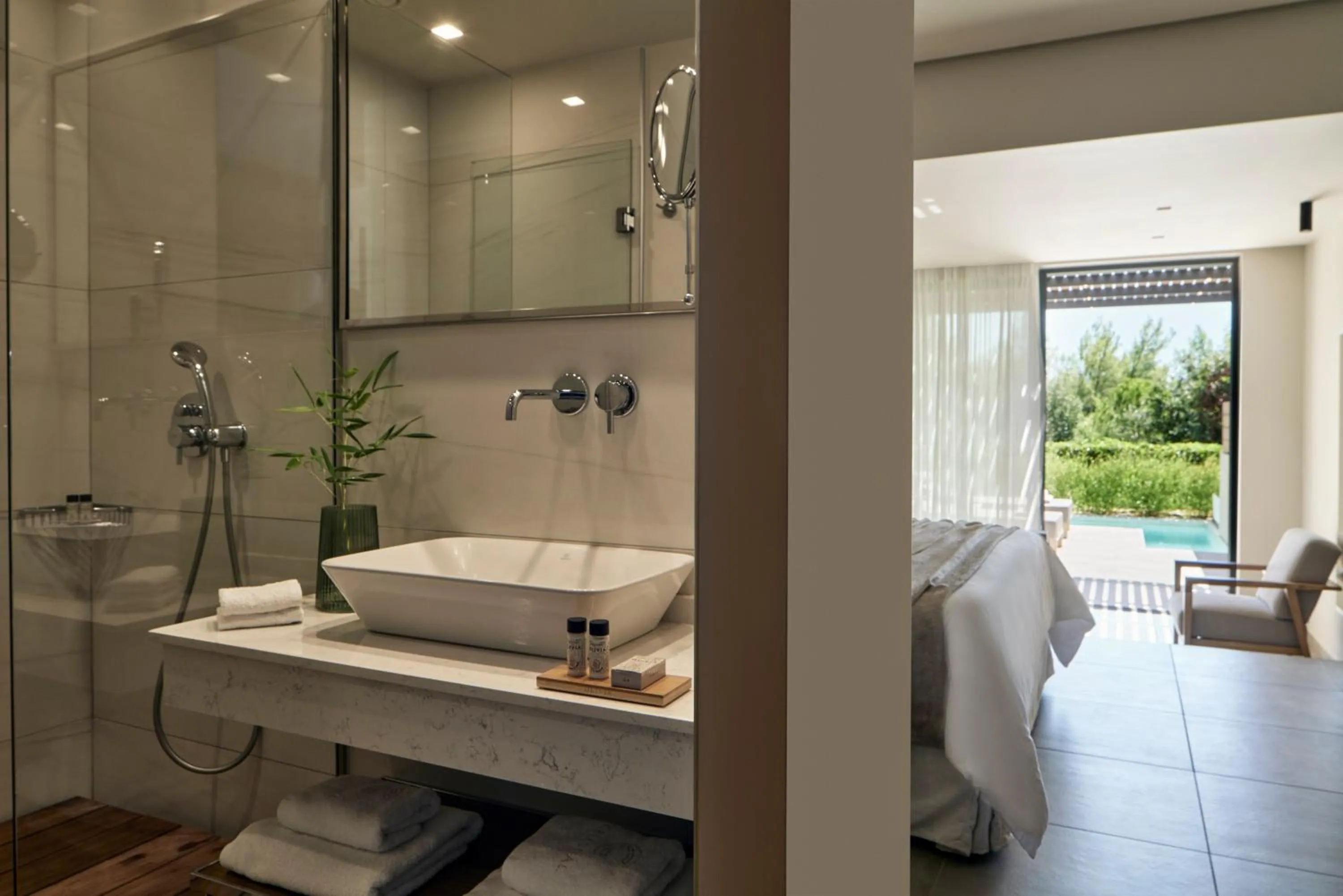 Bedroom in Celestial All Suites