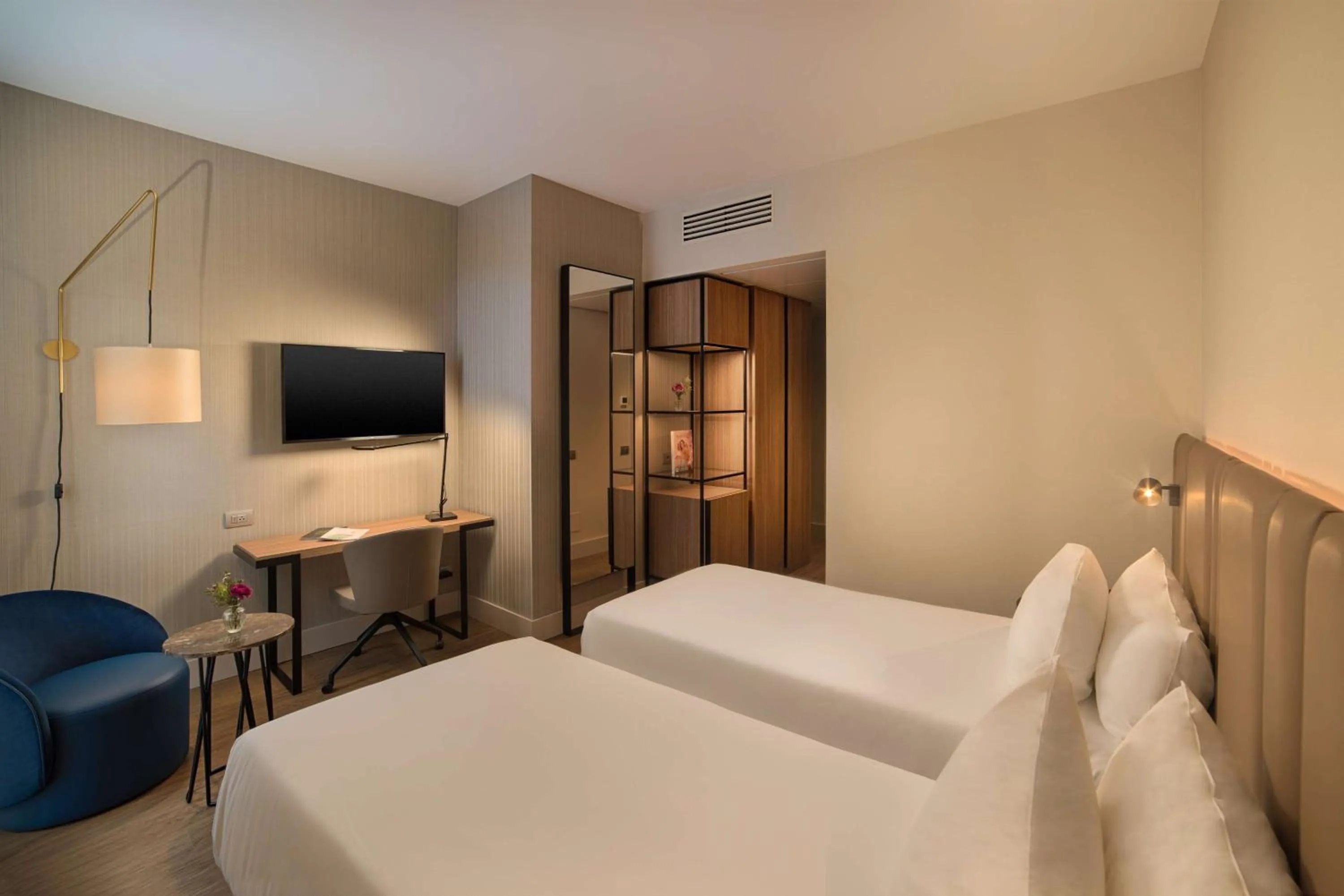 Bedroom, Bed in NH Milano Corso Buenos Aires