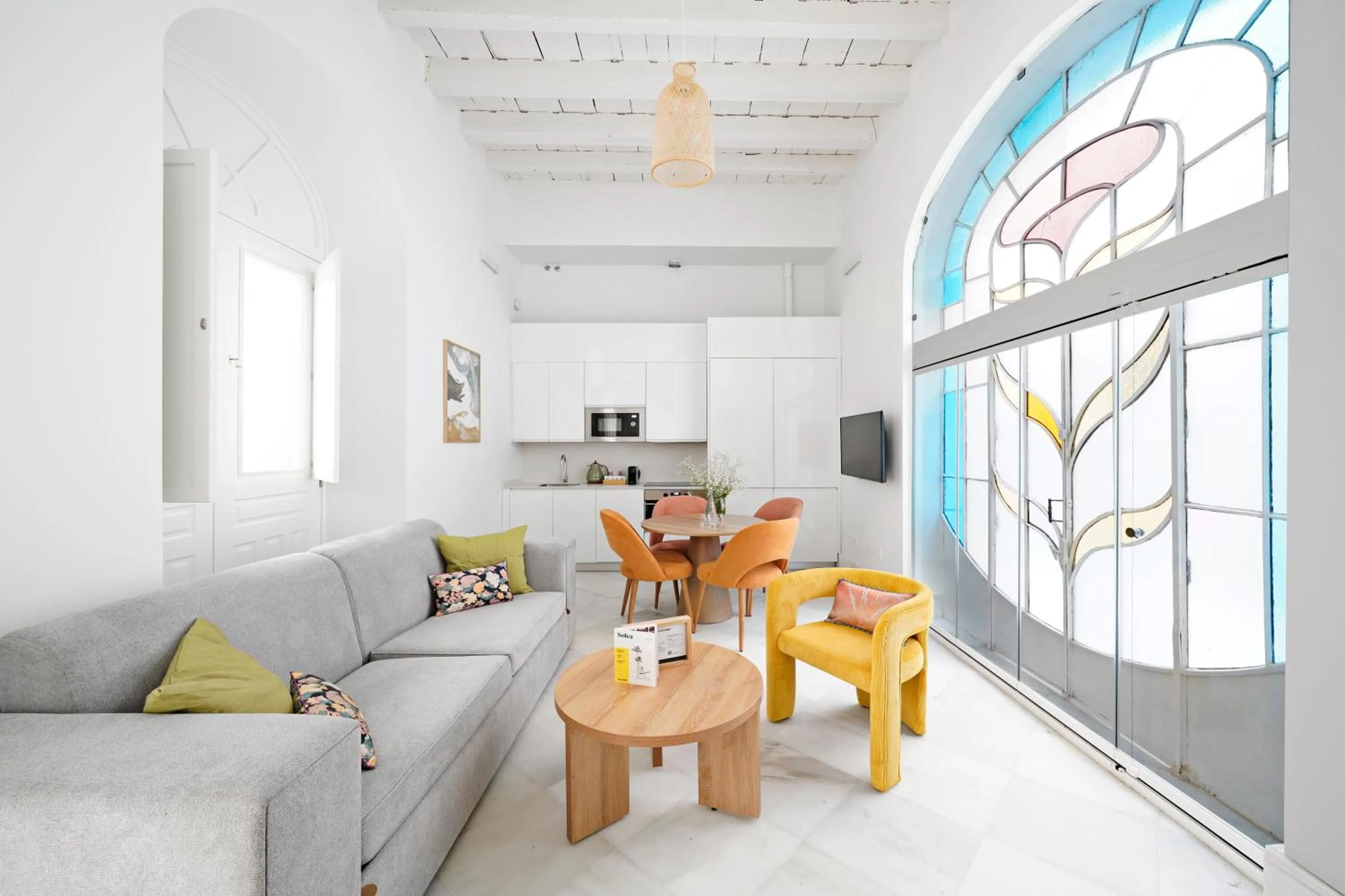 Living room in Numa Seville Solea