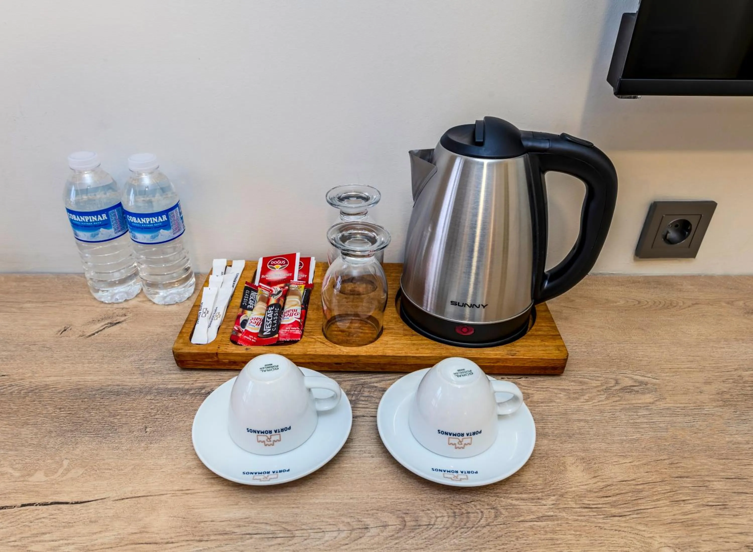 Coffee/tea facilities in Istanbul Old City Topkapi Porta Romanos Hotel Ottoman Heritage