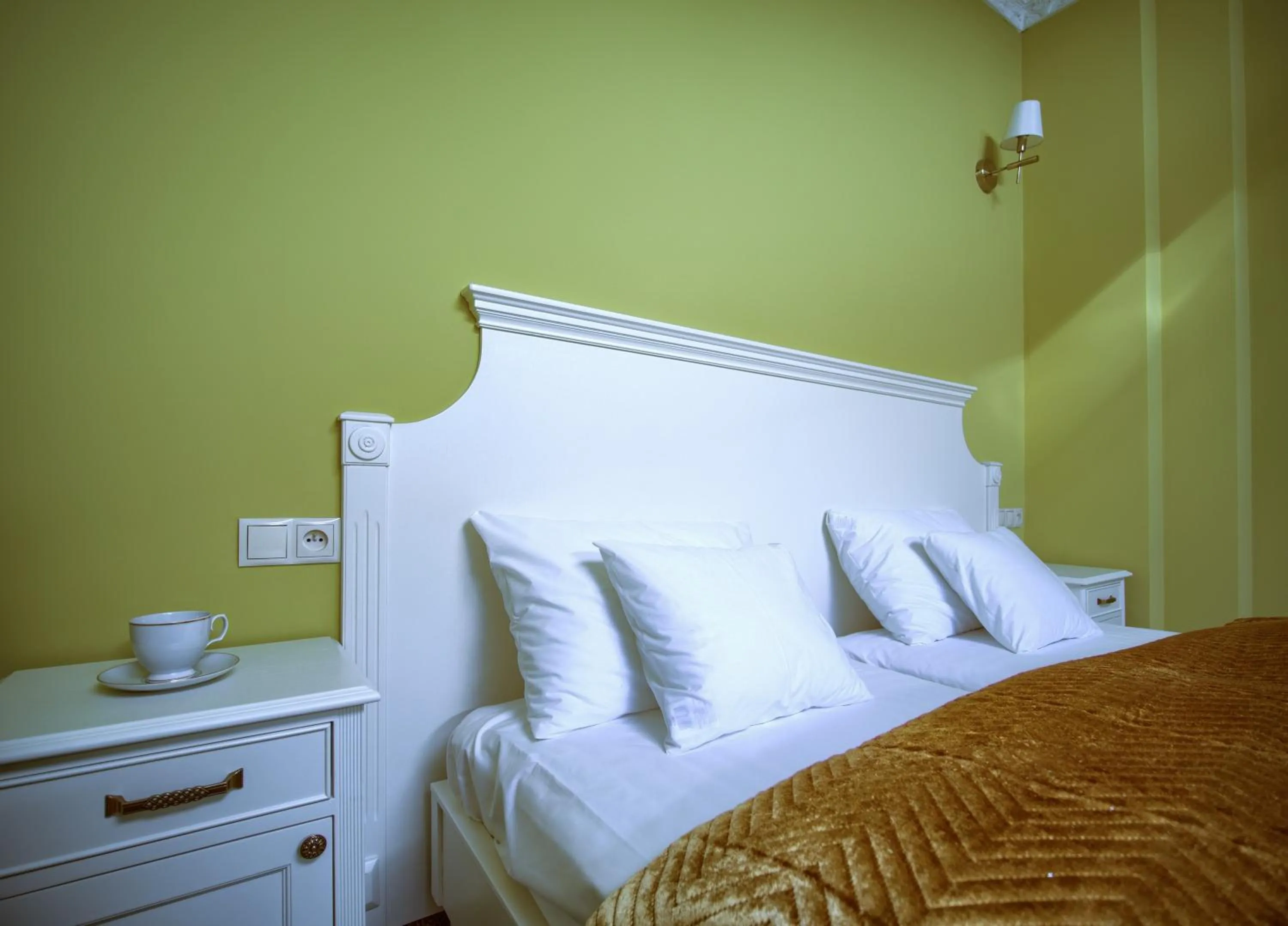 Bed in ApartHotel Hubertus