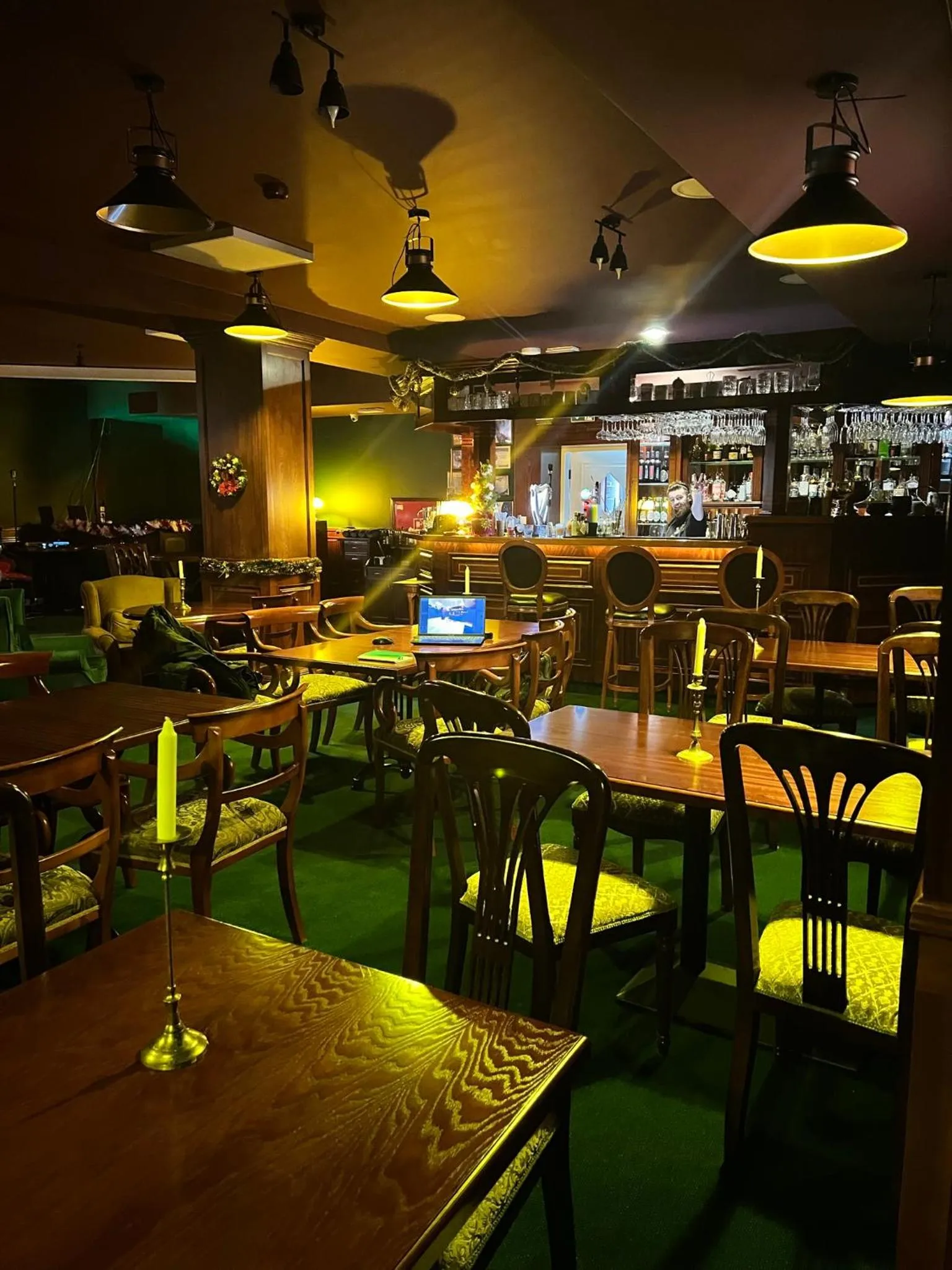 Restaurant/places to eat in ApartHotel Hubertus