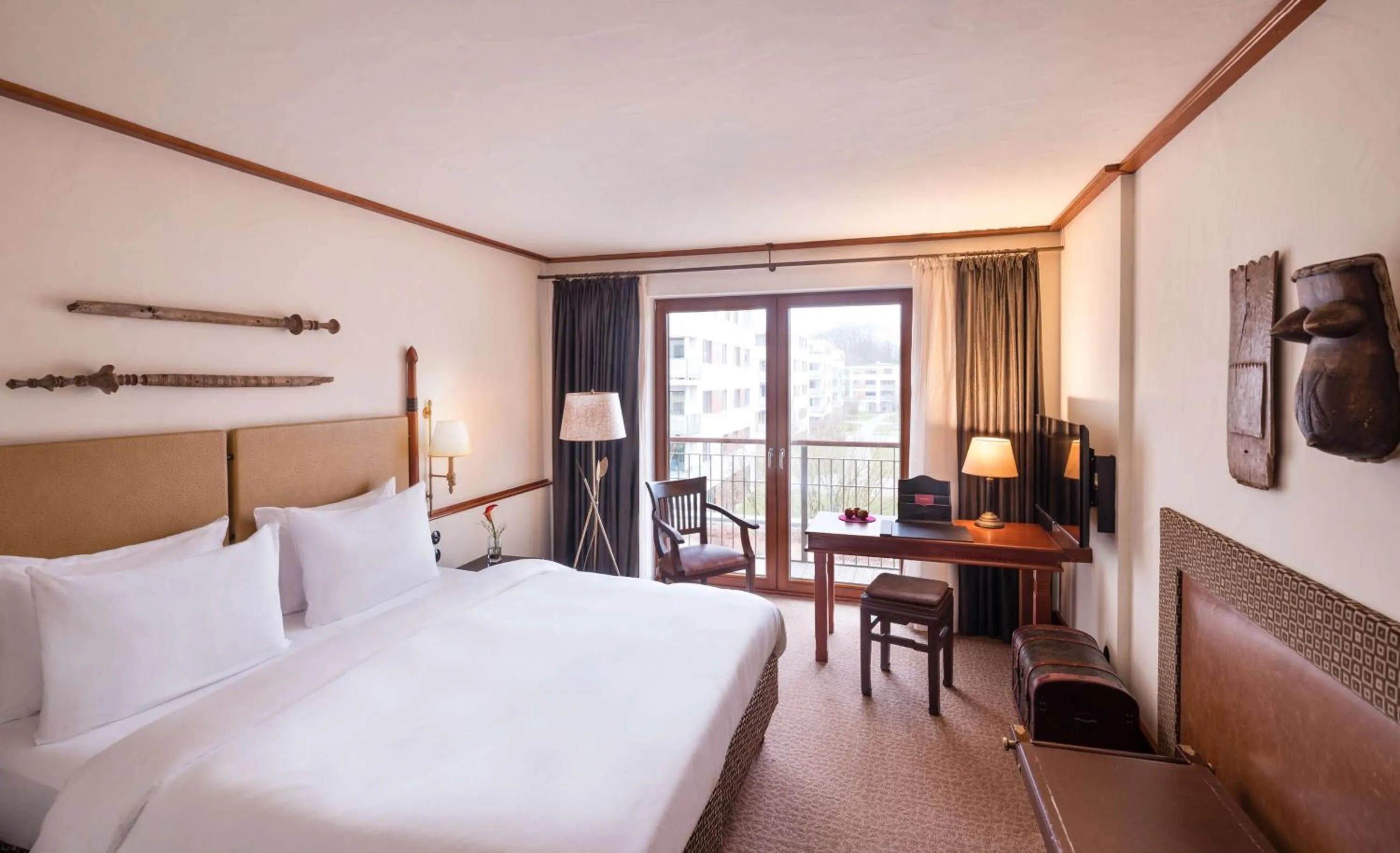 Bedroom, Bed in Park-Hotel Hagenbeck