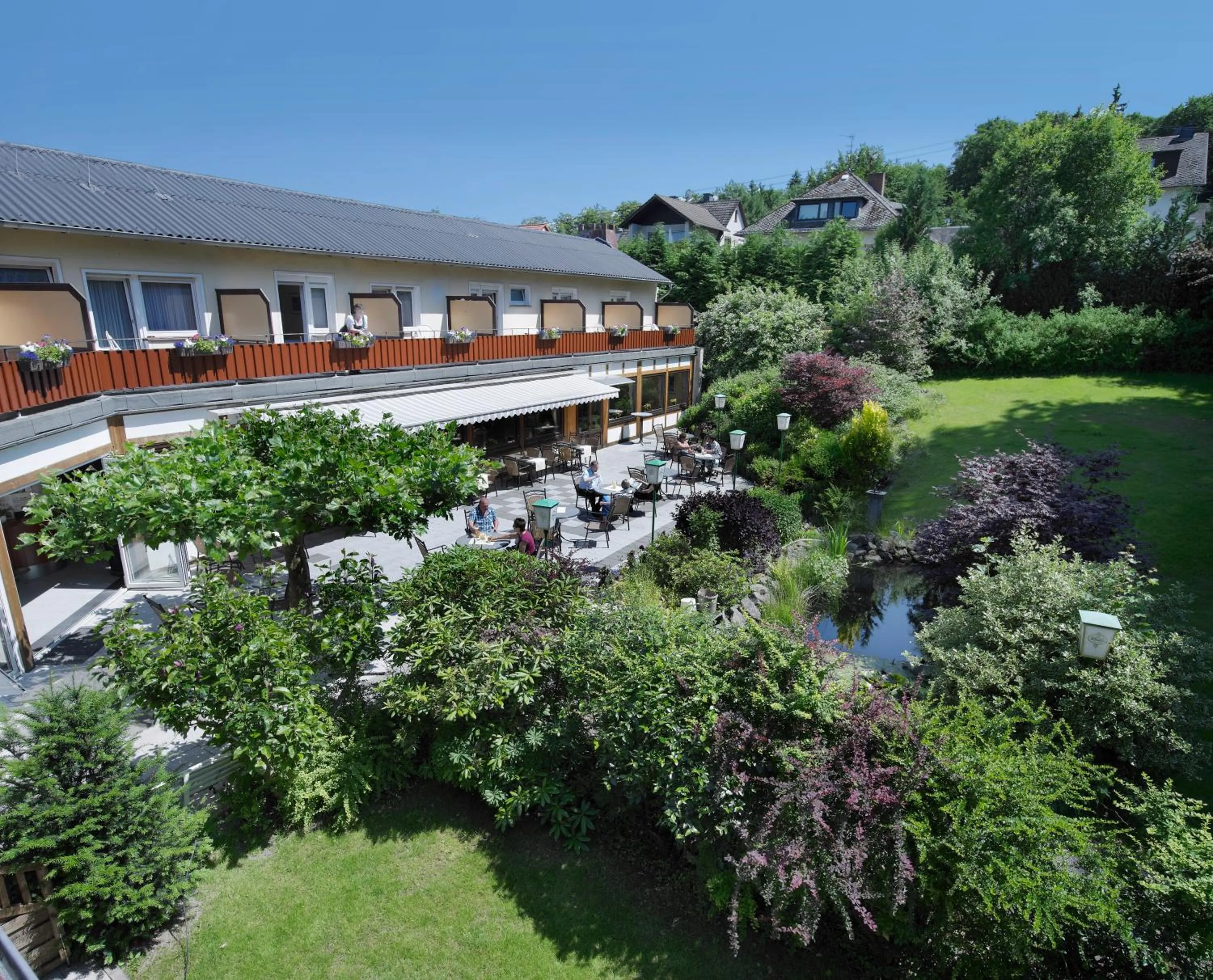 Garden in Waldhotel Kurfürst