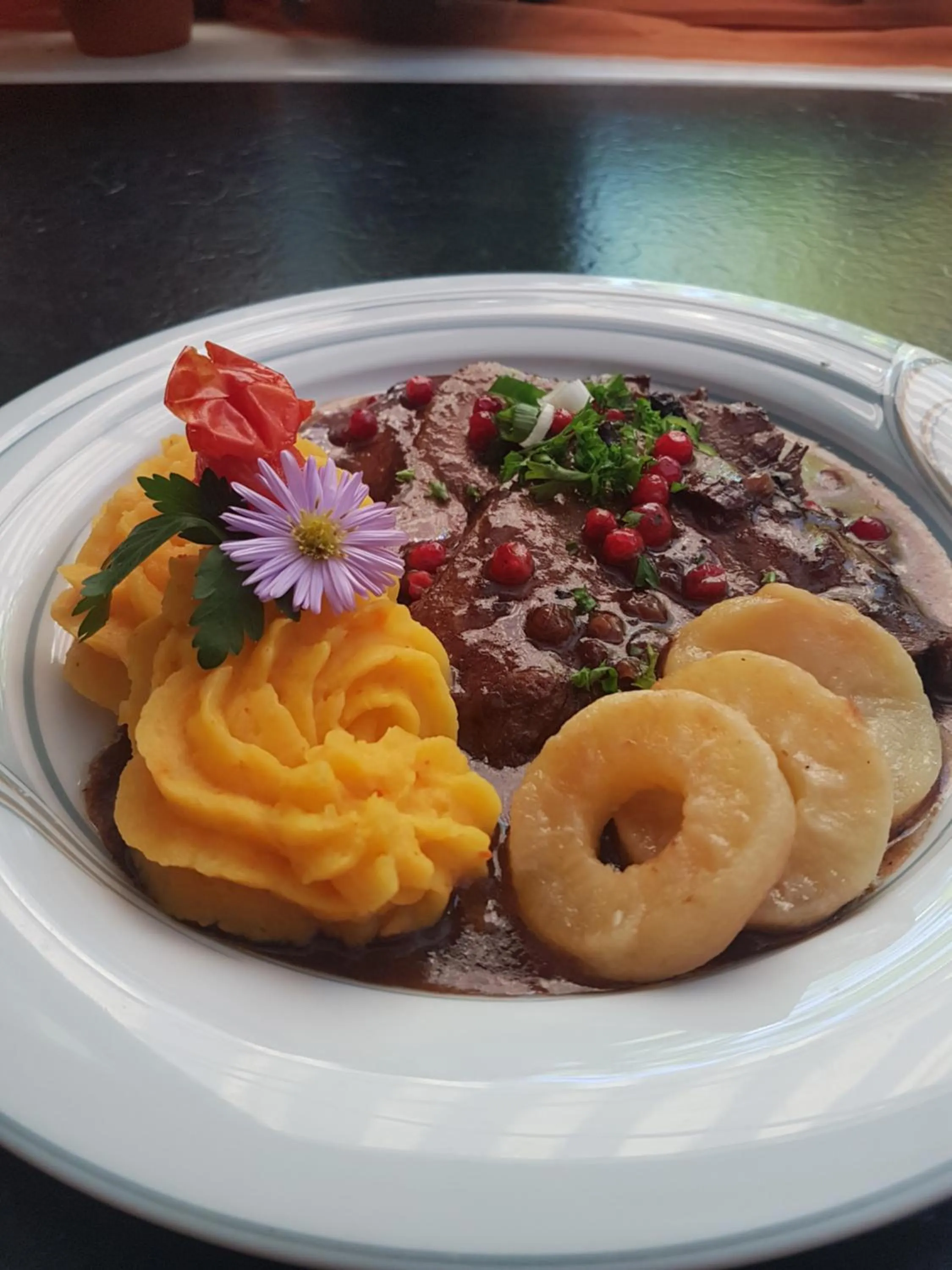 Food close-up in Waldhotel Kurfürst