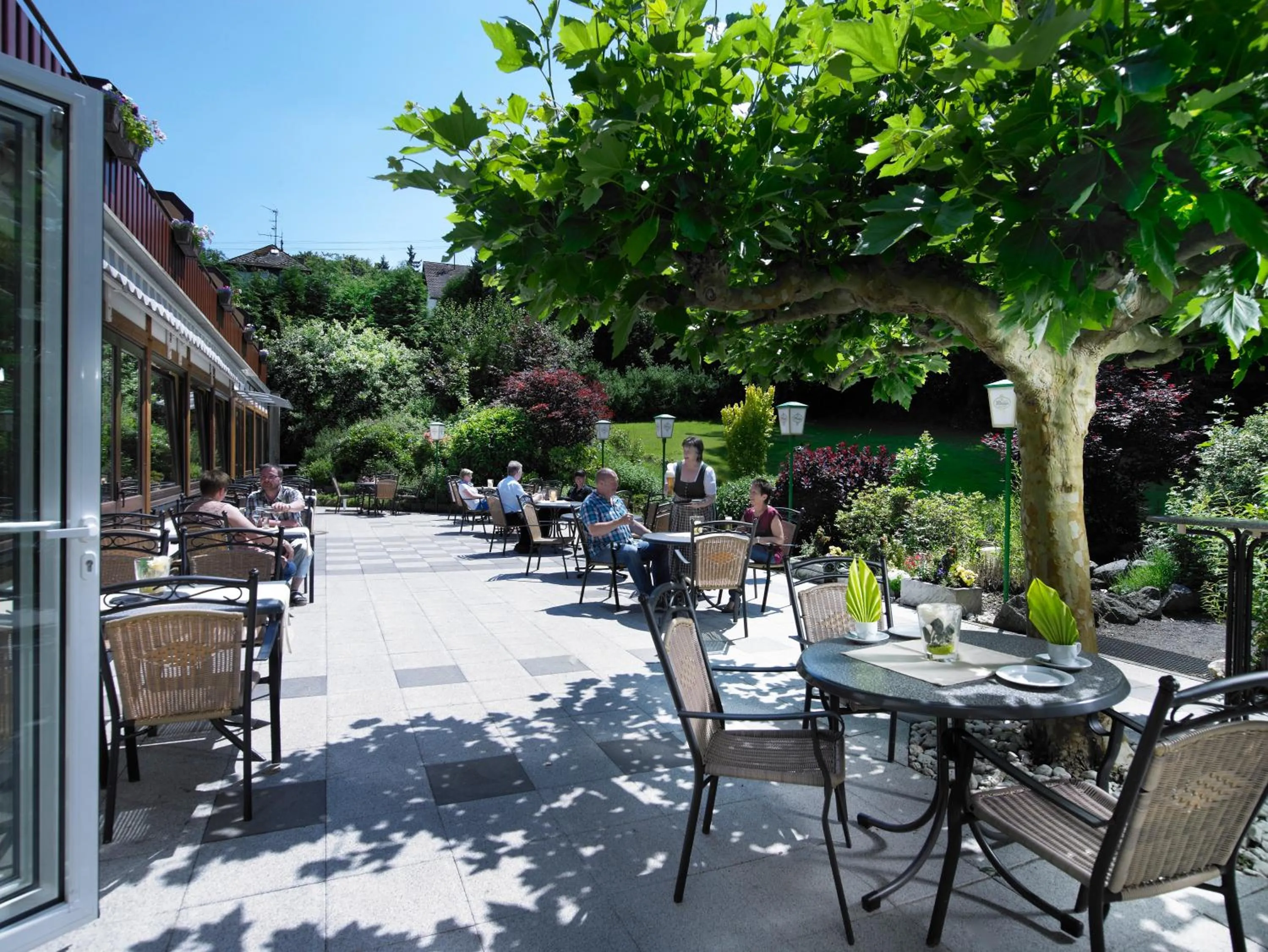 Garden in Waldhotel Kurfürst