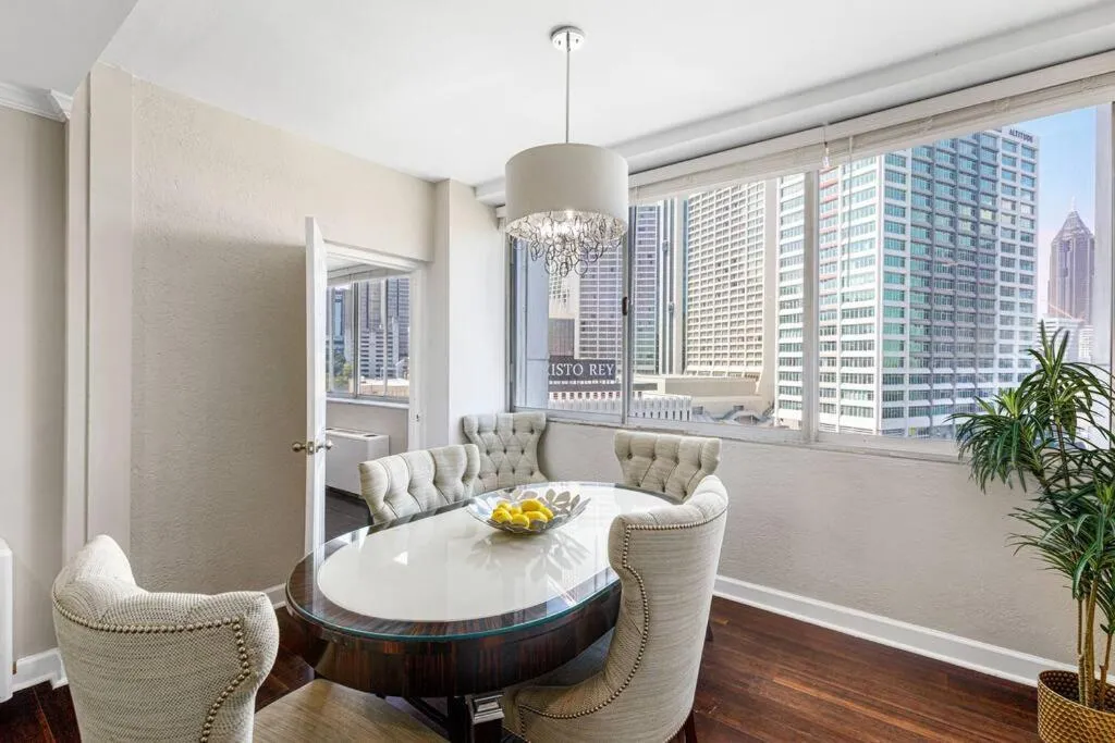 Dining area in 1001 Walk to World Cup 2026, MBS, DT ATL, Parking