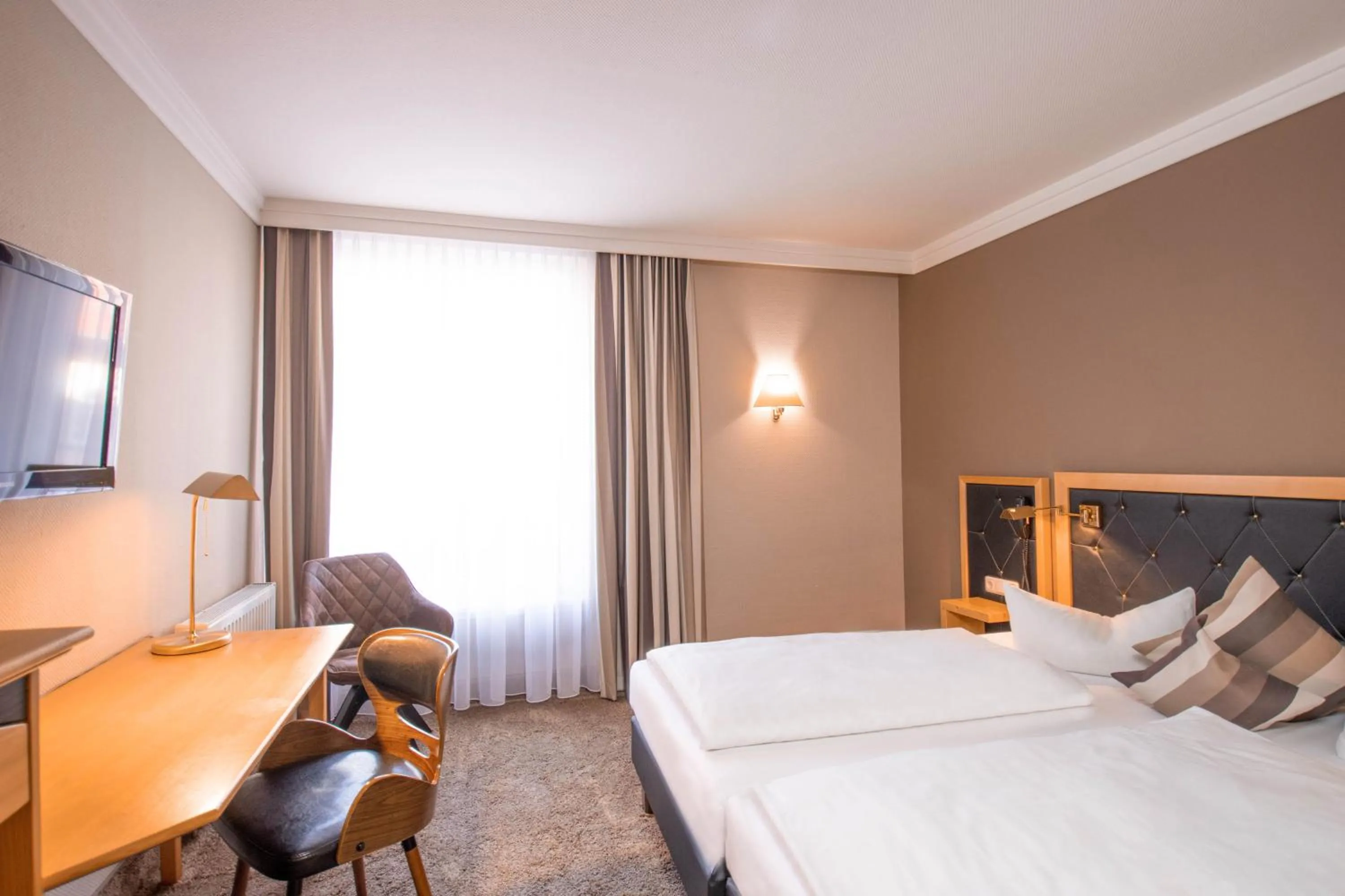 Photo of the whole room, Bed in Hotel Tanne Ilmenau