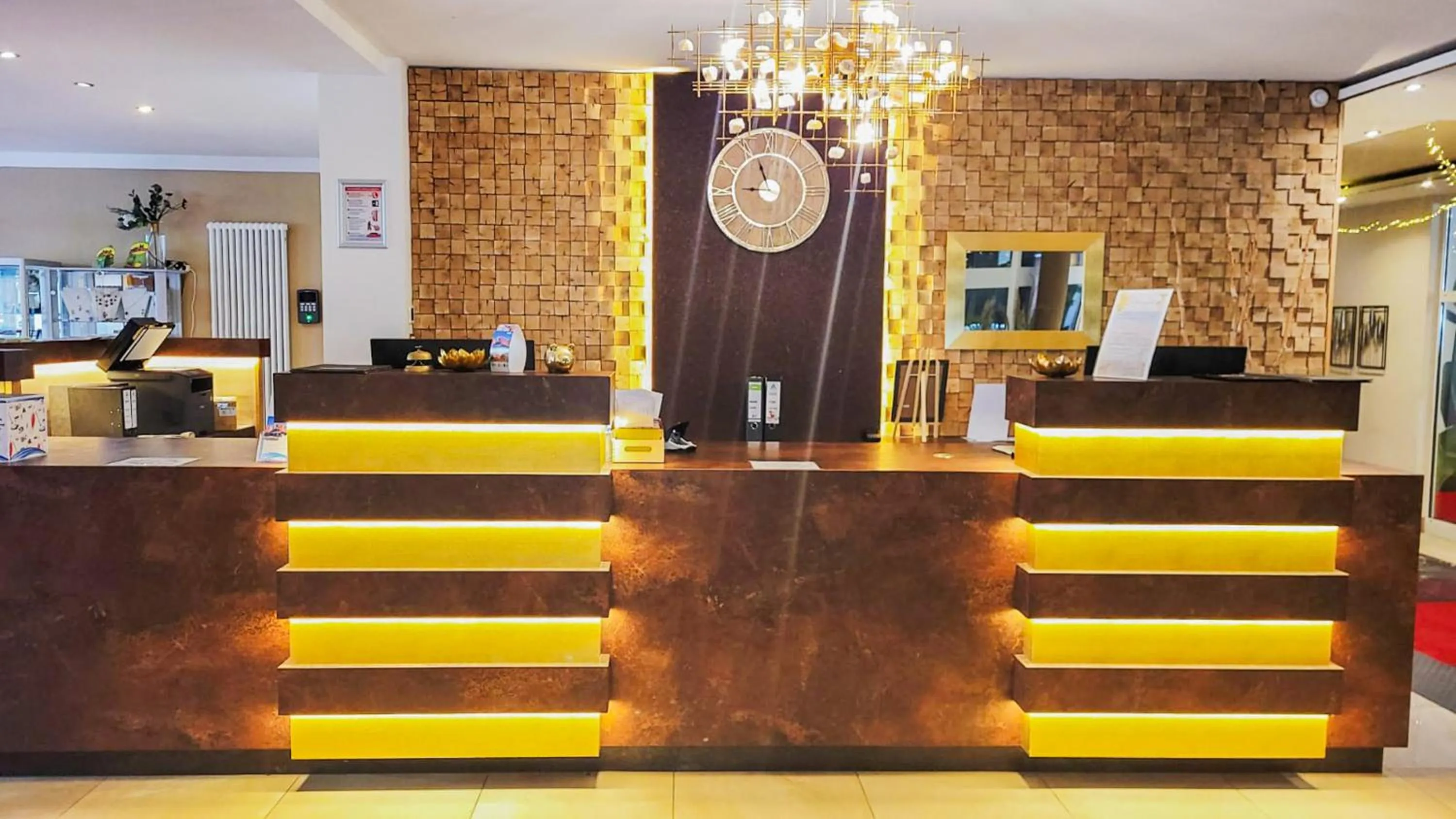 Lobby or reception in Hotel Tanne Ilmenau