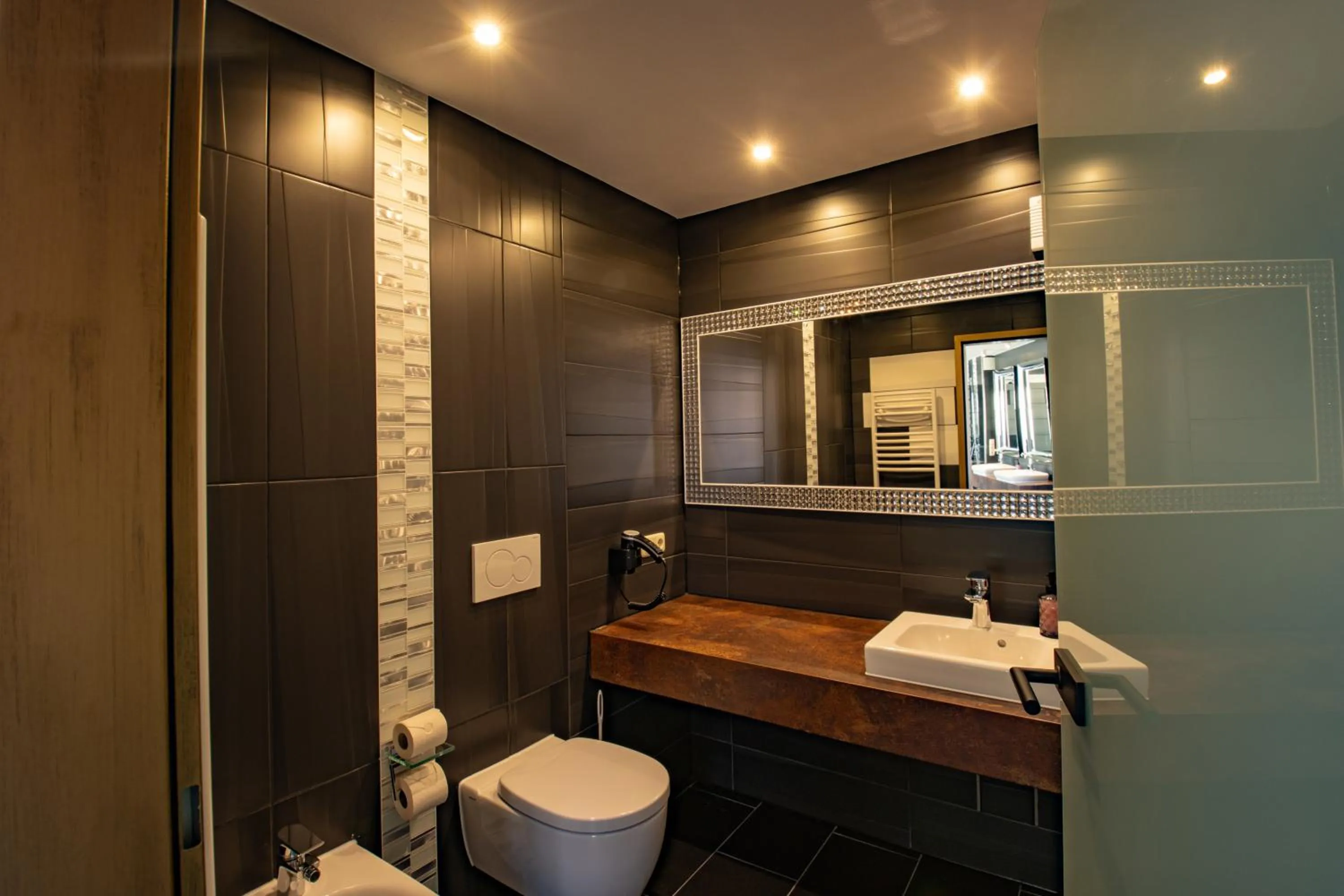 Bathroom in Hotel Tanne Ilmenau