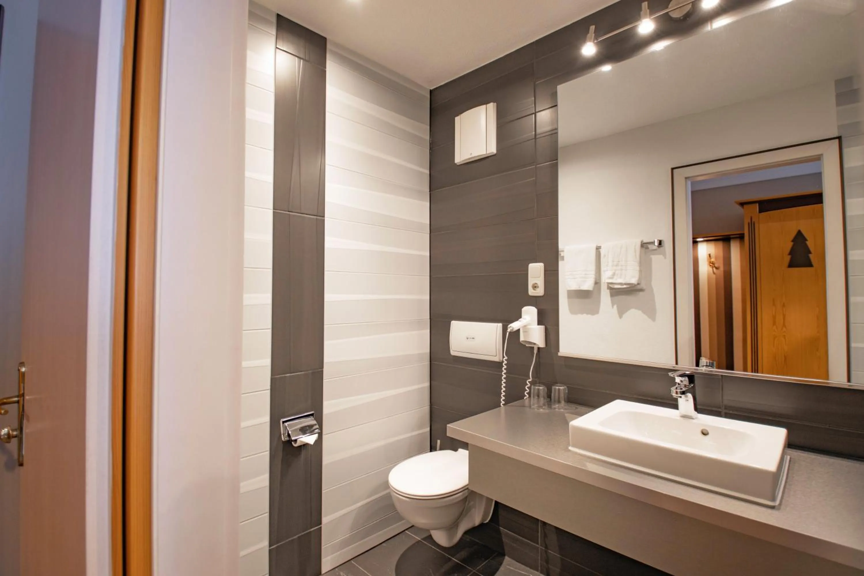 Bathroom in Hotel Tanne Ilmenau