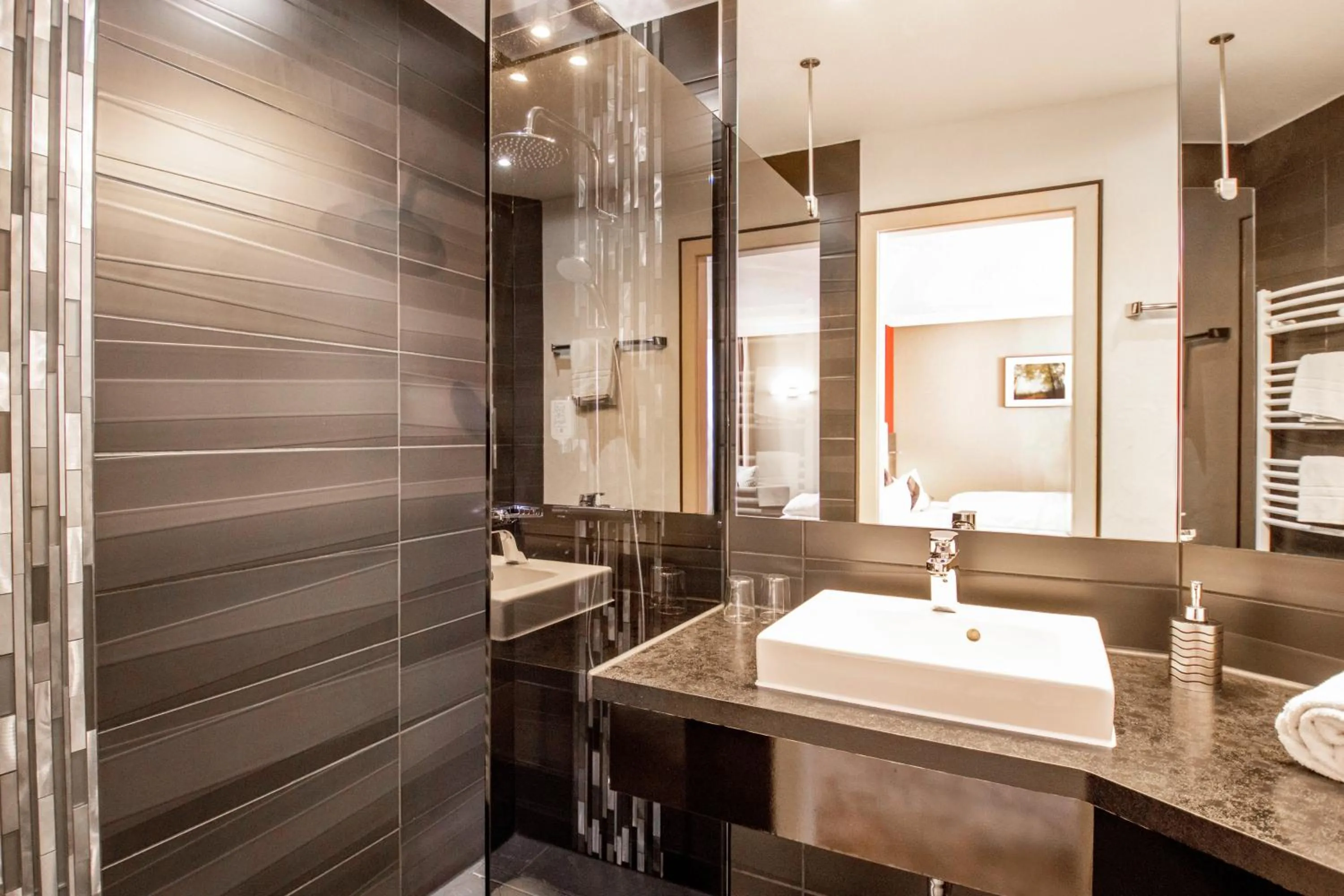 Bathroom in Hotel Tanne Ilmenau