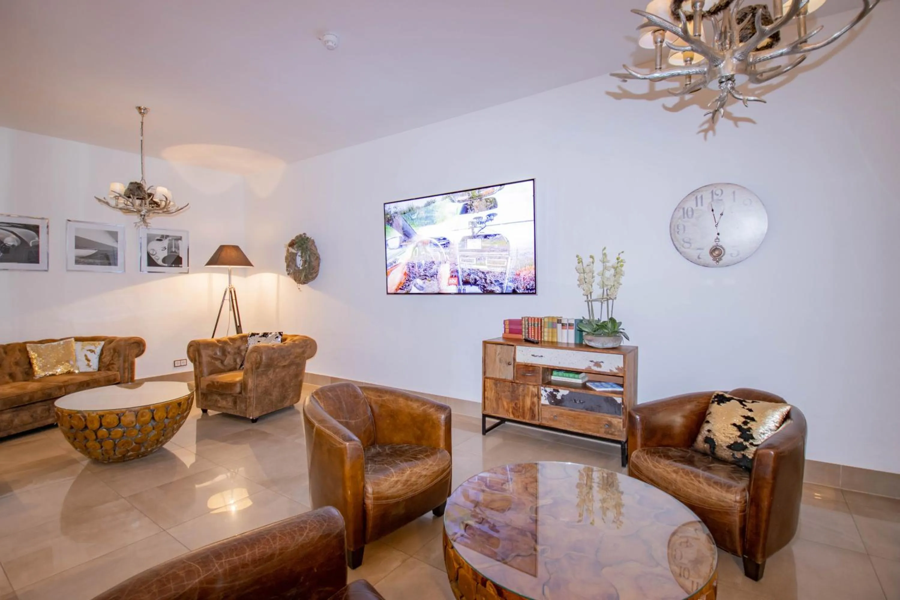 Lobby or reception in Hotel Tanne Ilmenau