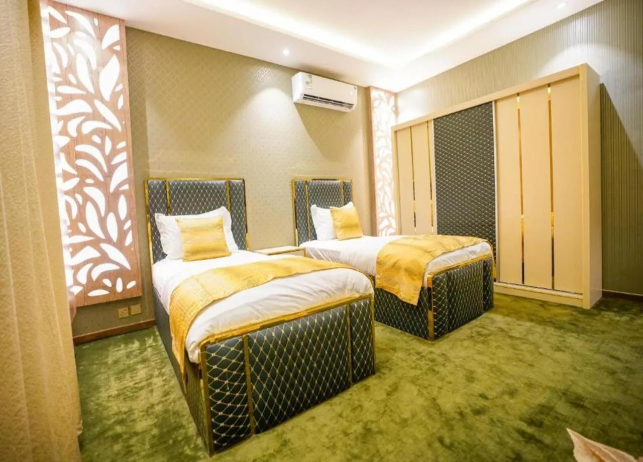 Bed in لامبرت للشقق المخدومة