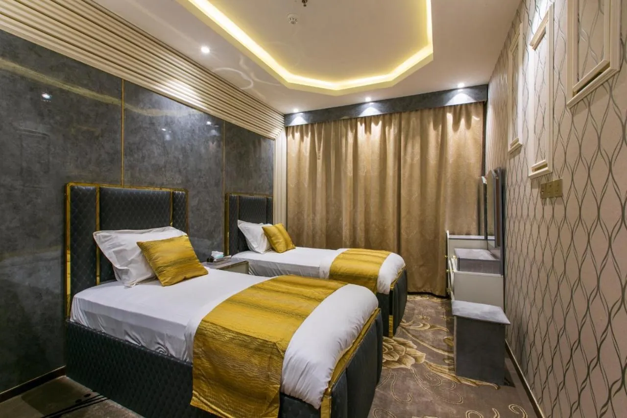 Bed in لامبرت للشقق المخدومة