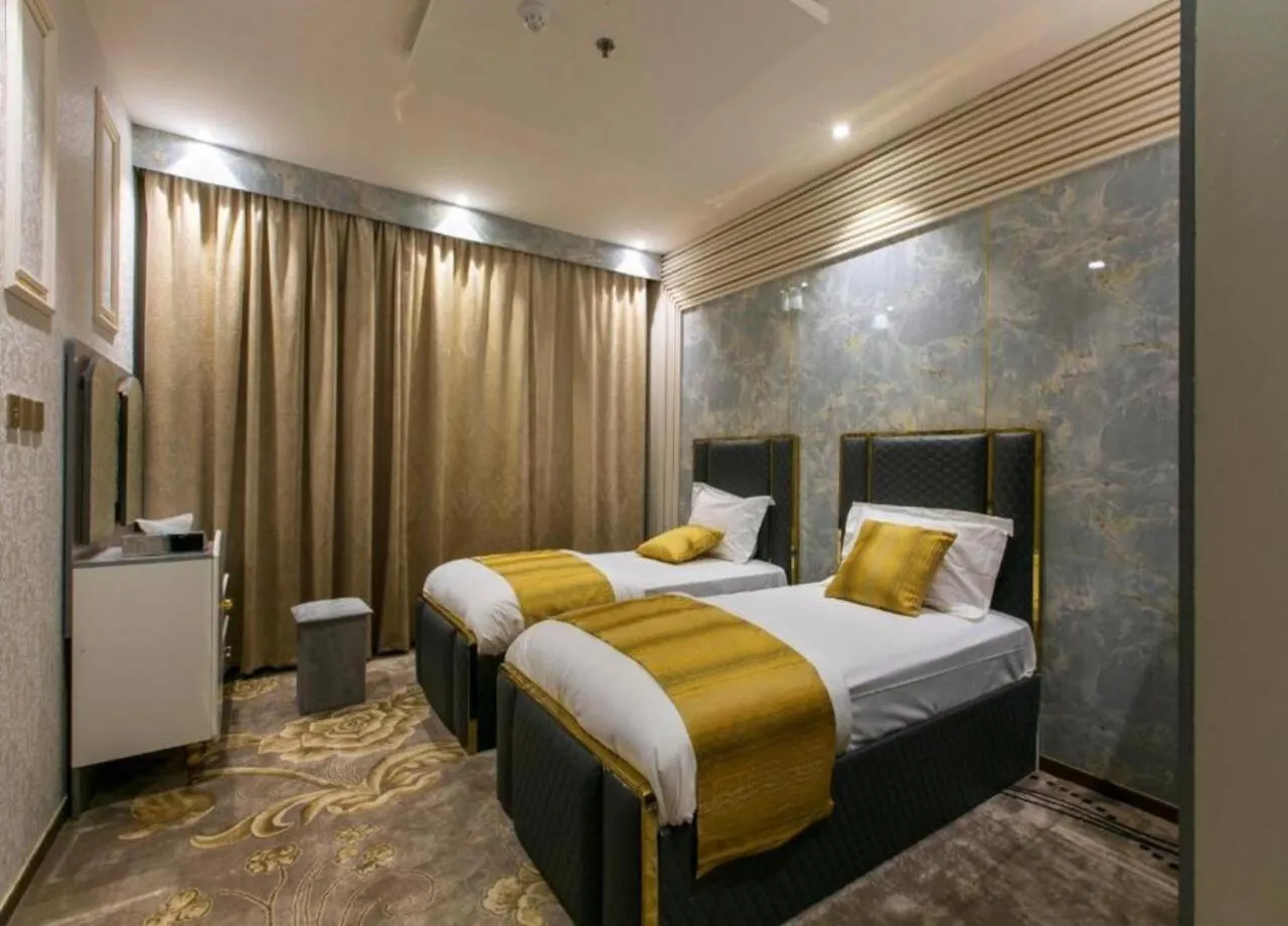 Bed in لامبرت للشقق المخدومة