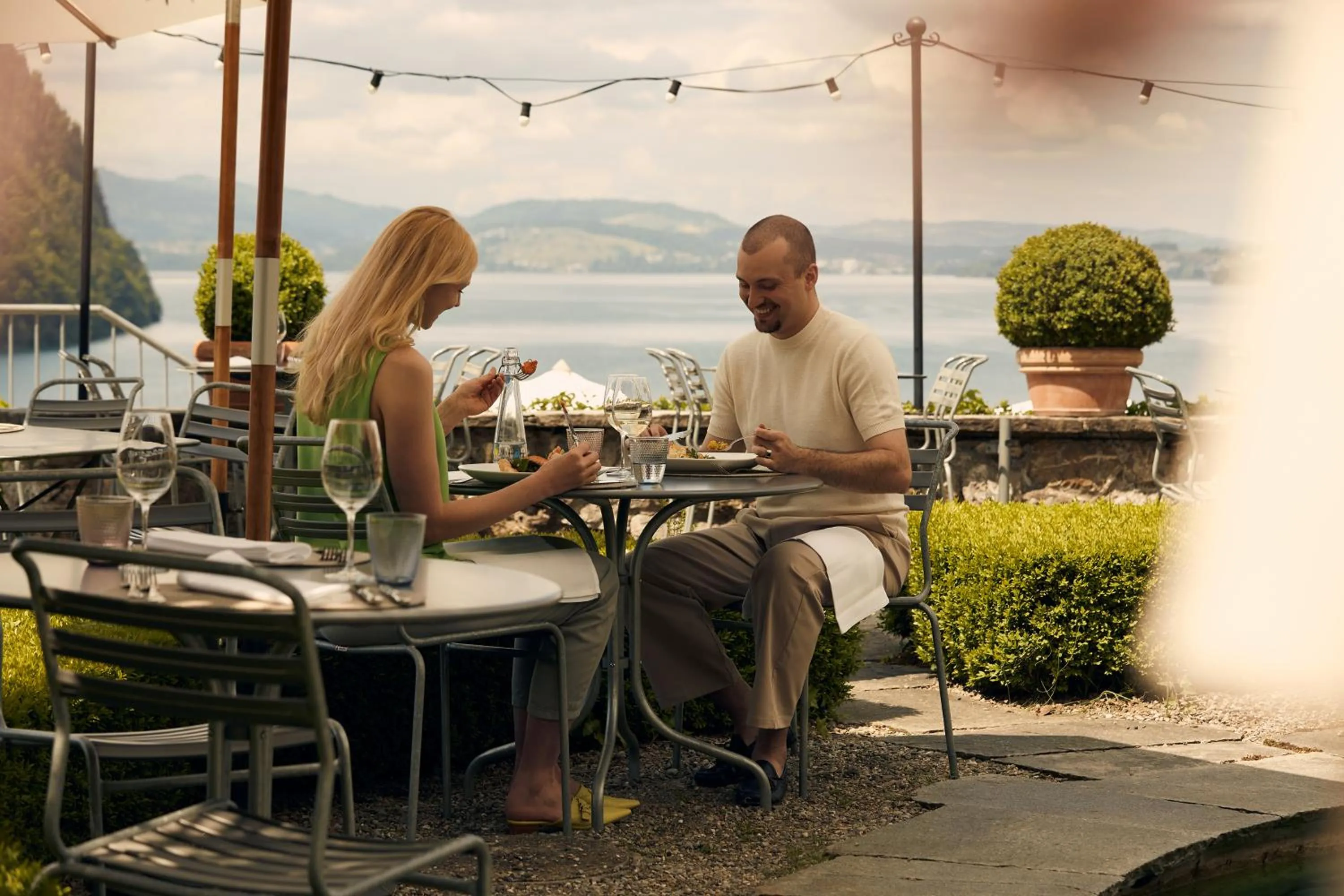 Restaurant/places to eat in See- und Seminarhotel FloraAlpina Vitznau