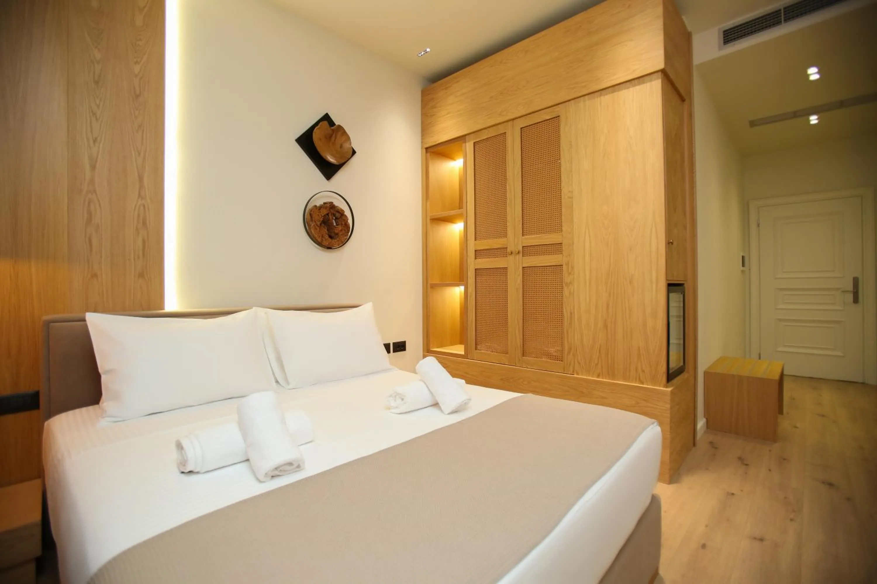 Bed in Hotel Brooklyn Vlore