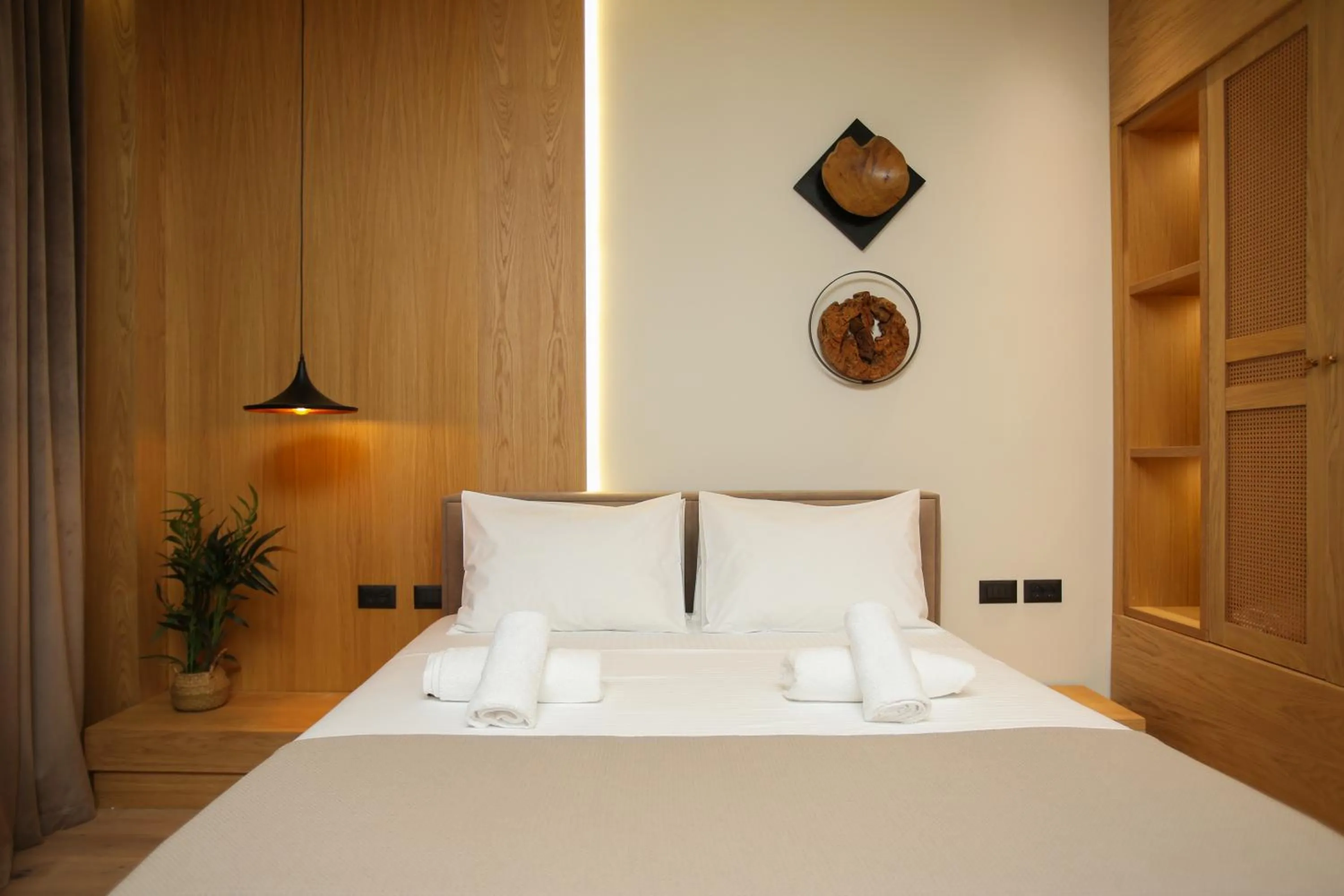 Bed in Hotel Brooklyn Vlore
