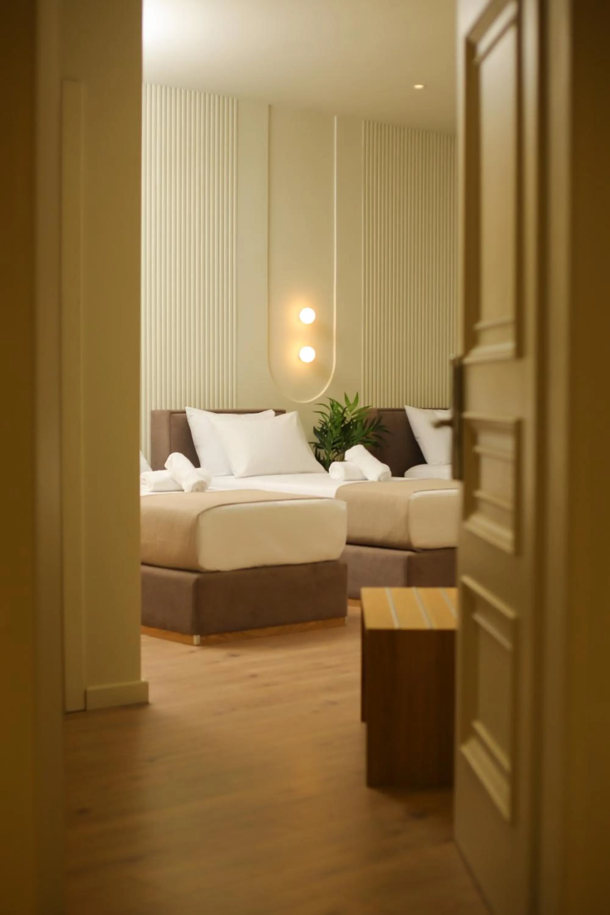 Bed in Hotel Brooklyn Vlore