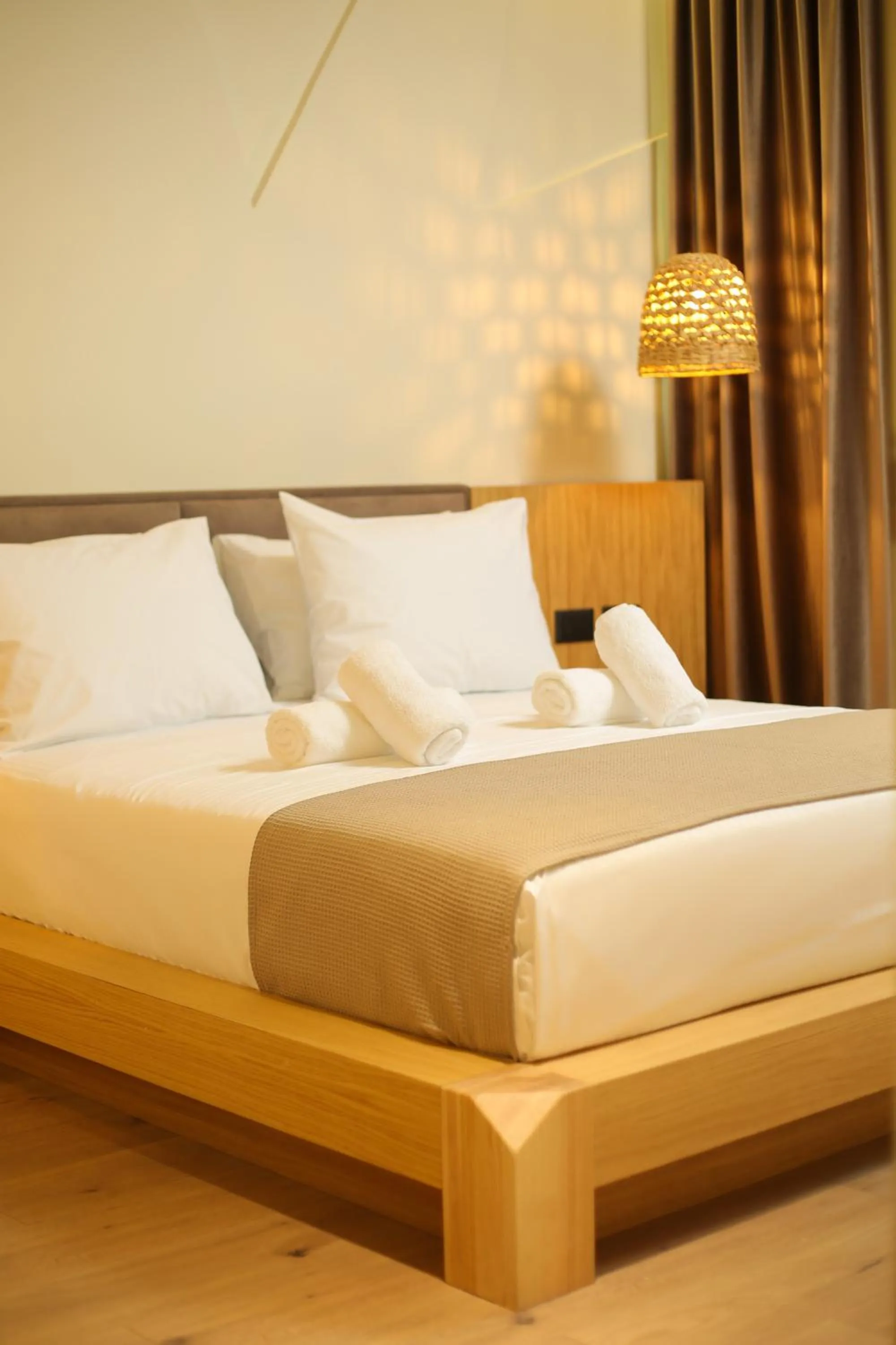 Bed in Hotel Brooklyn Vlore