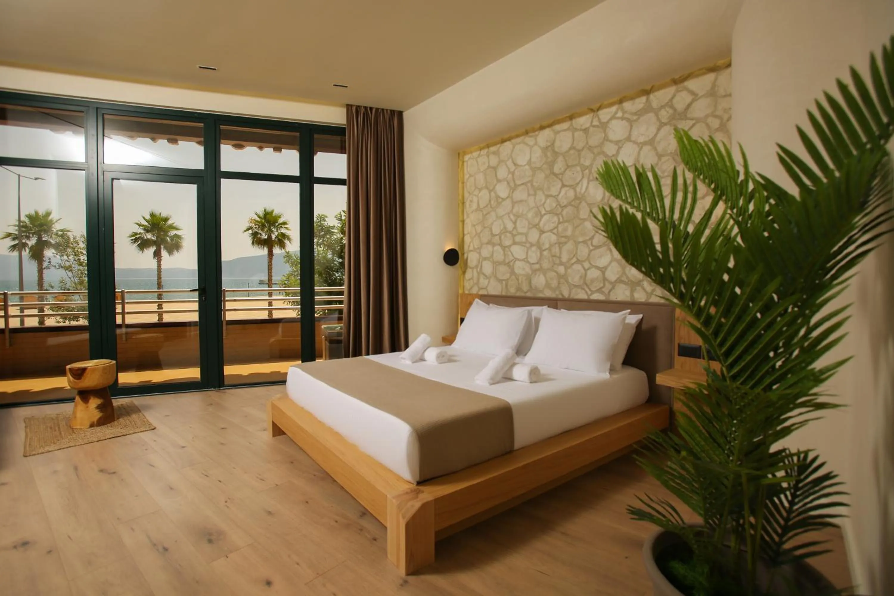 Bed in Hotel Brooklyn Vlore