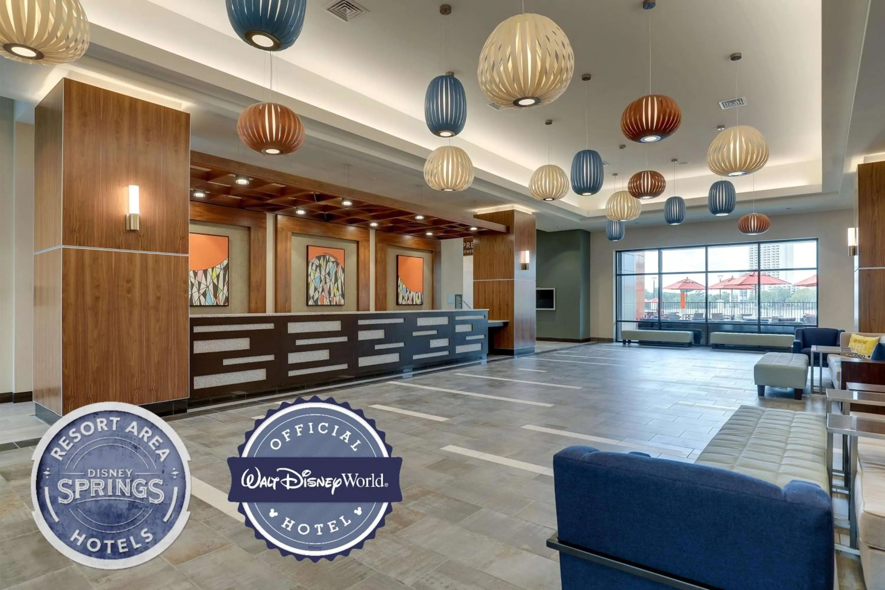 Lobby or reception in Drury Plaza Hotel Orlando - Disney Springs Area
