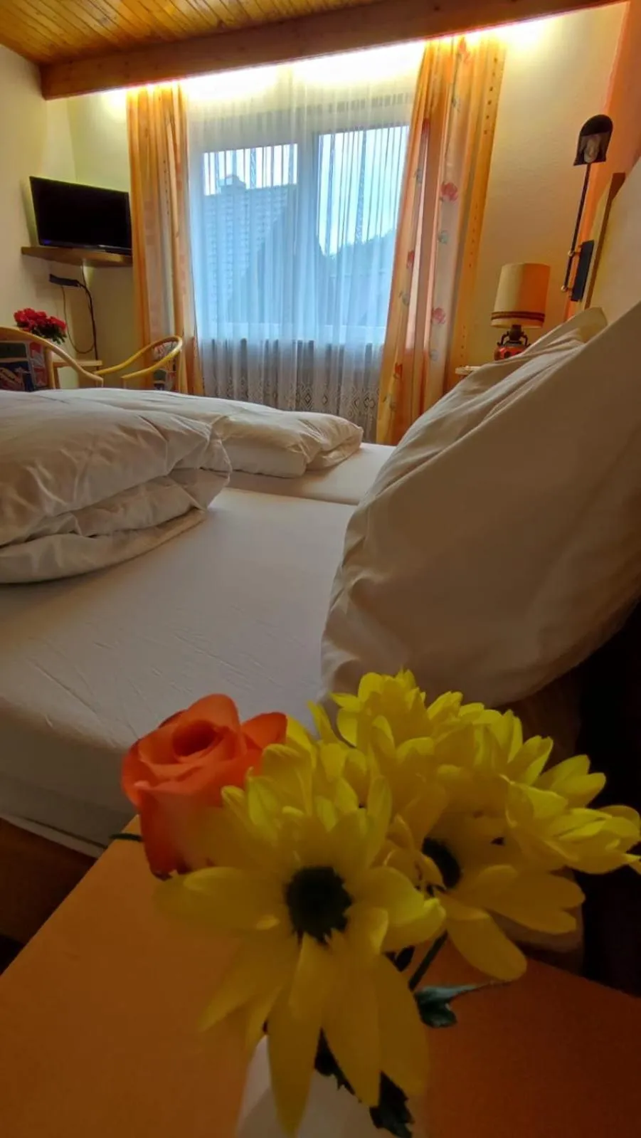 Bed in Hotel Freihof