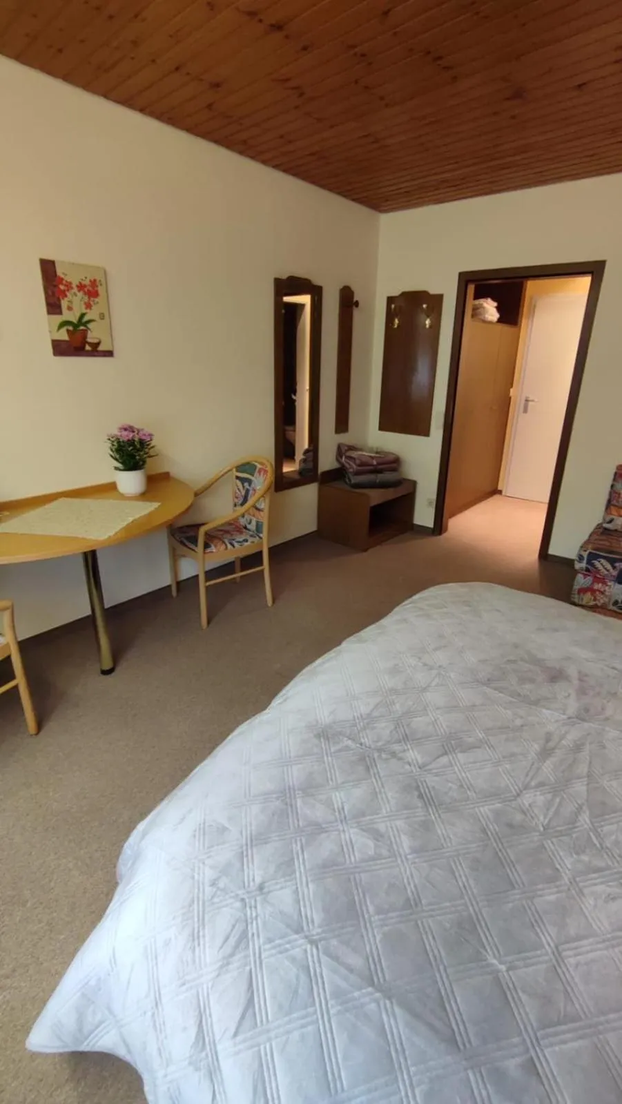 Bed in Hotel Freihof