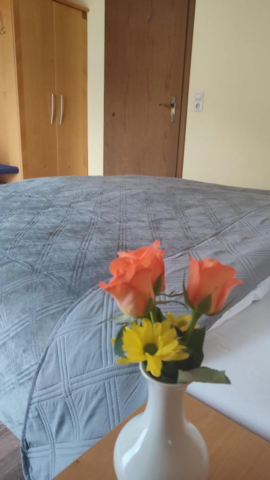 Bed in Hotel Freihof