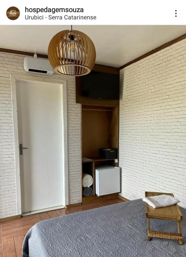 Bed in Hospedagem Souza