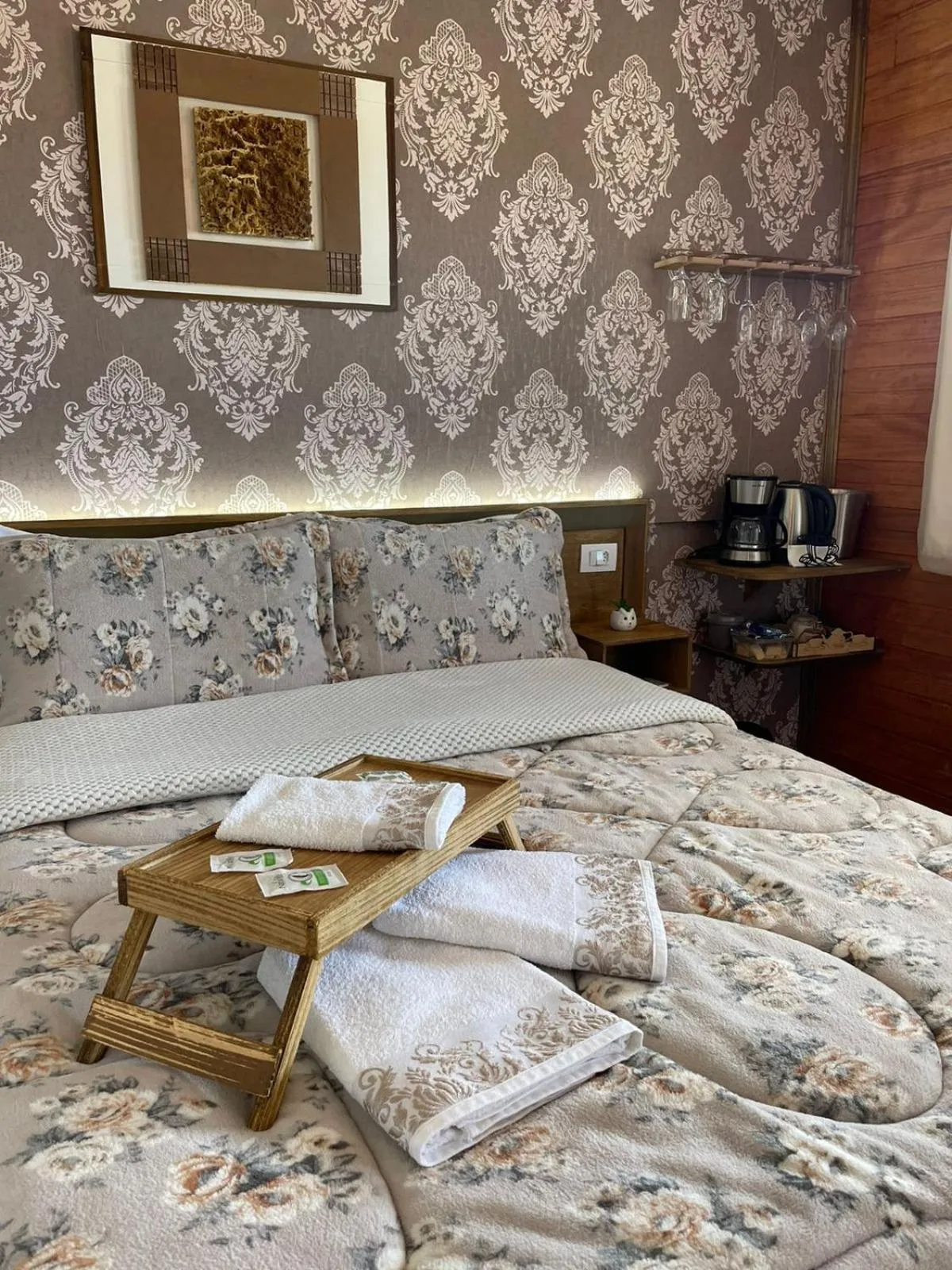 Bed in Hospedagem Souza