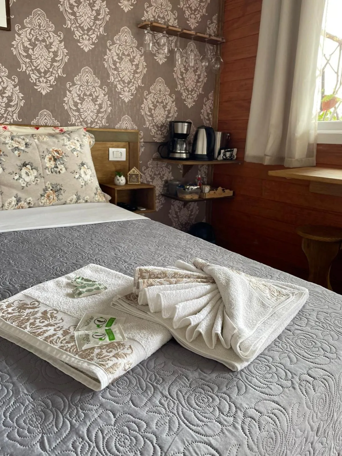 Bed in Hospedagem Souza