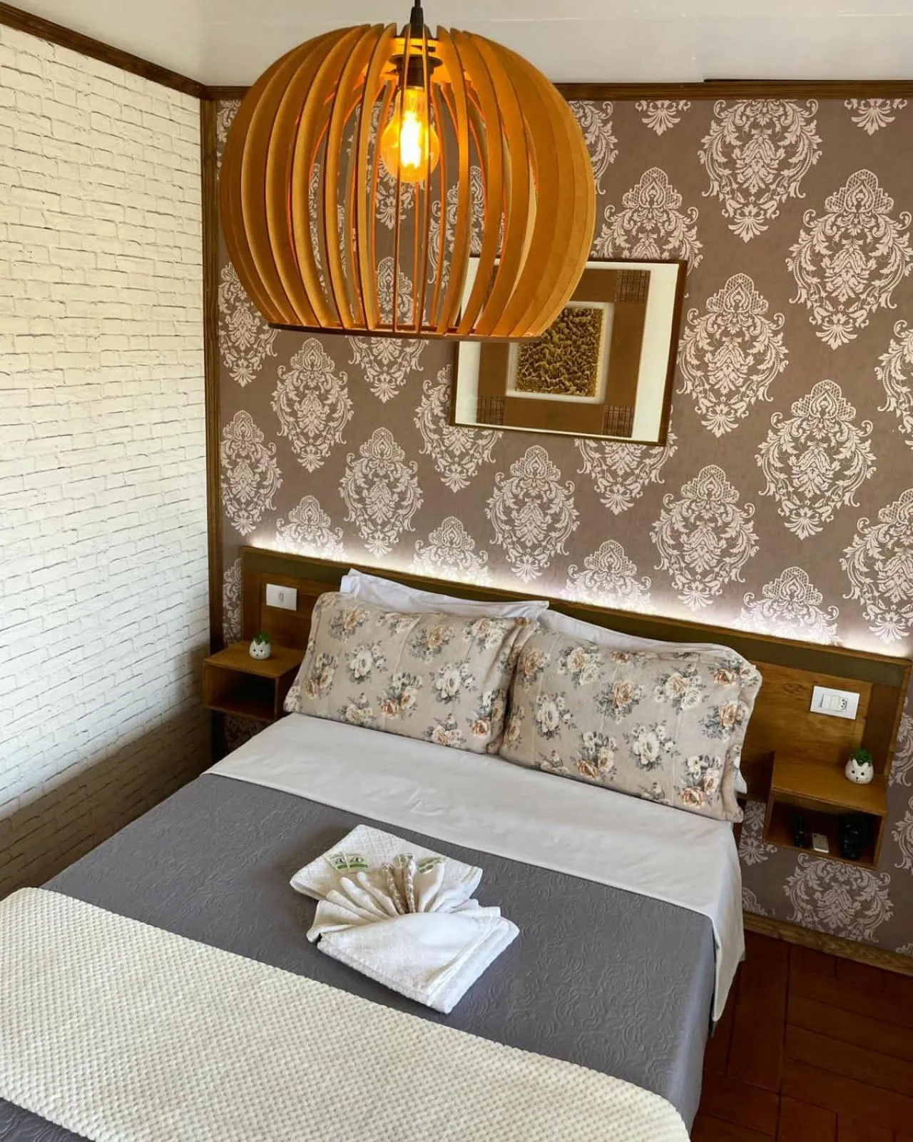 Bed in Hospedagem Souza