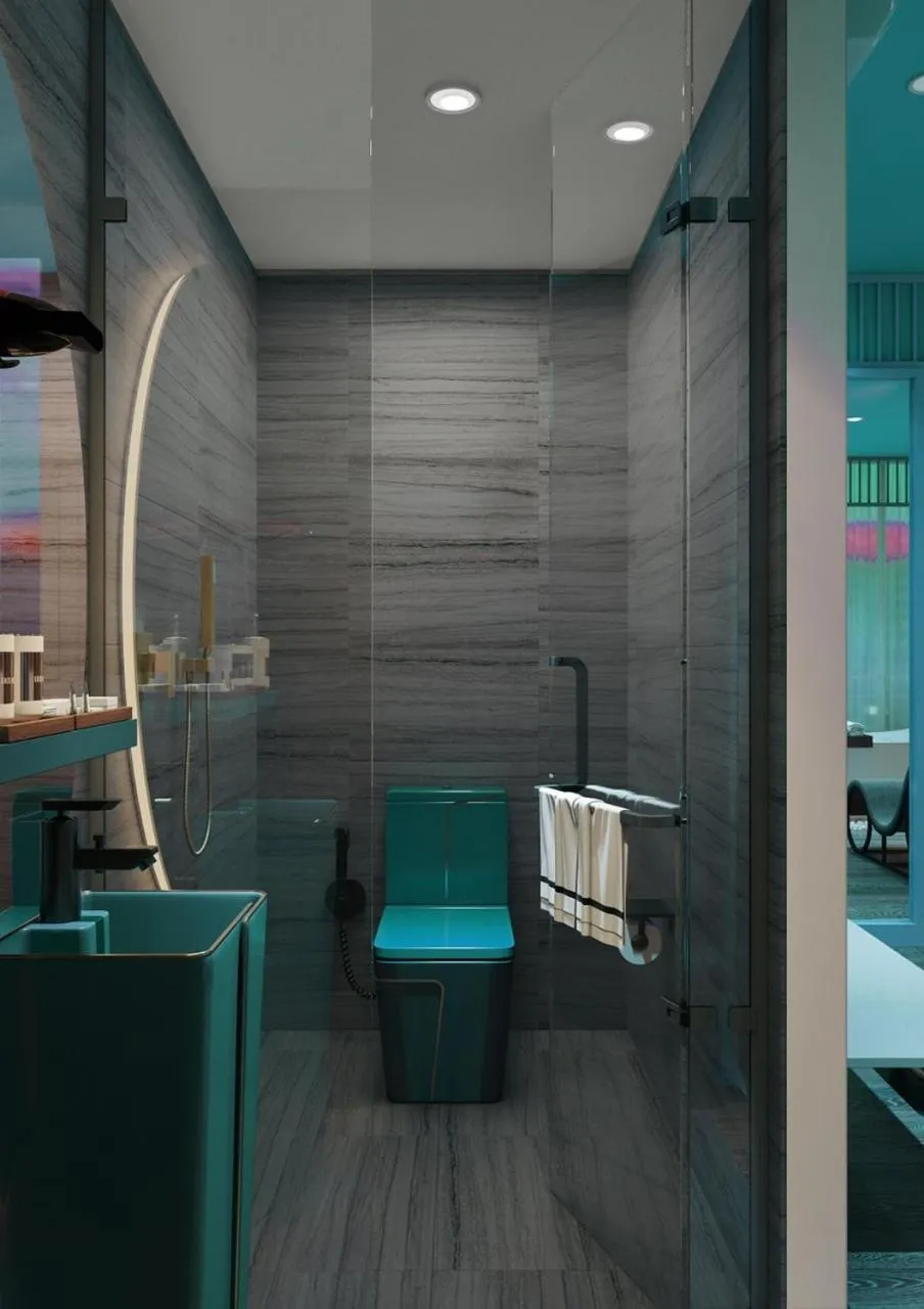 Open Air Bath in EROS HOTEL 2 - Love Hotel