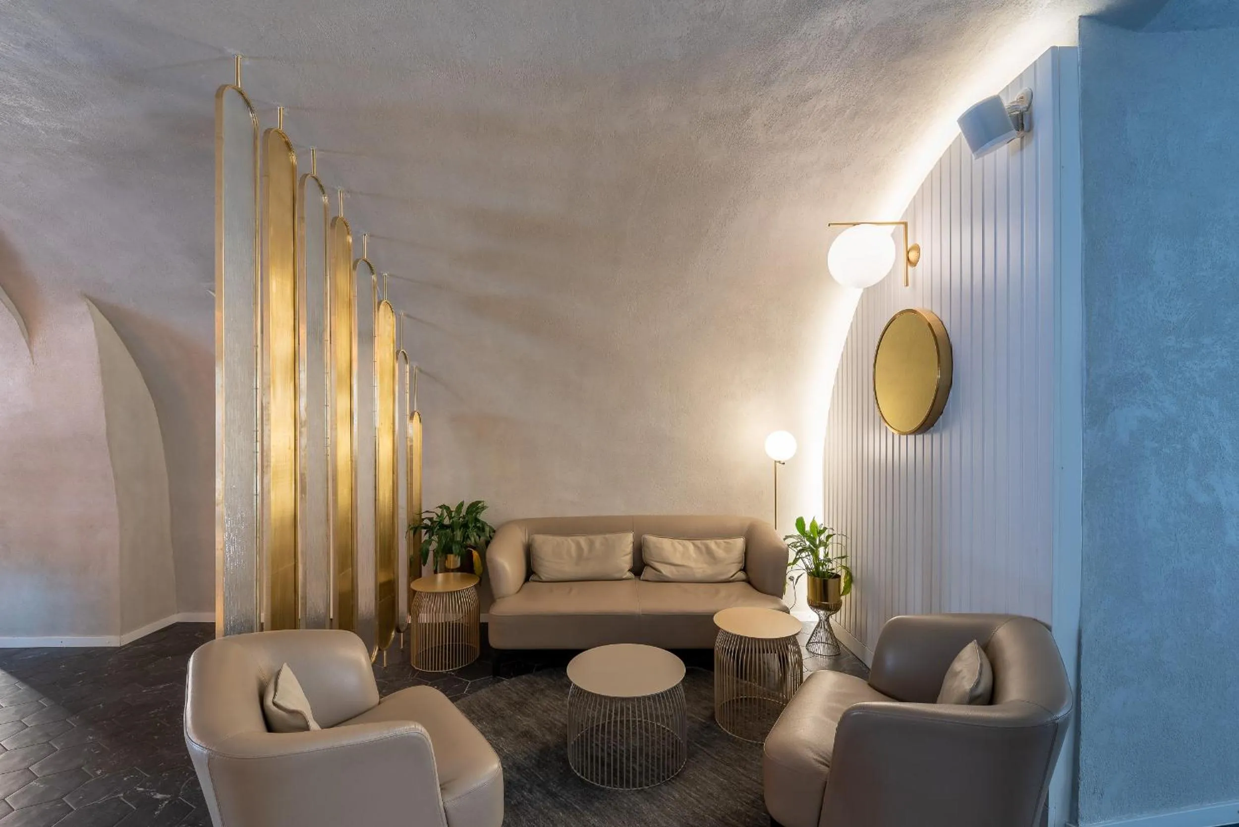 Lobby or reception in Bellevue Hotel Český Krumlov