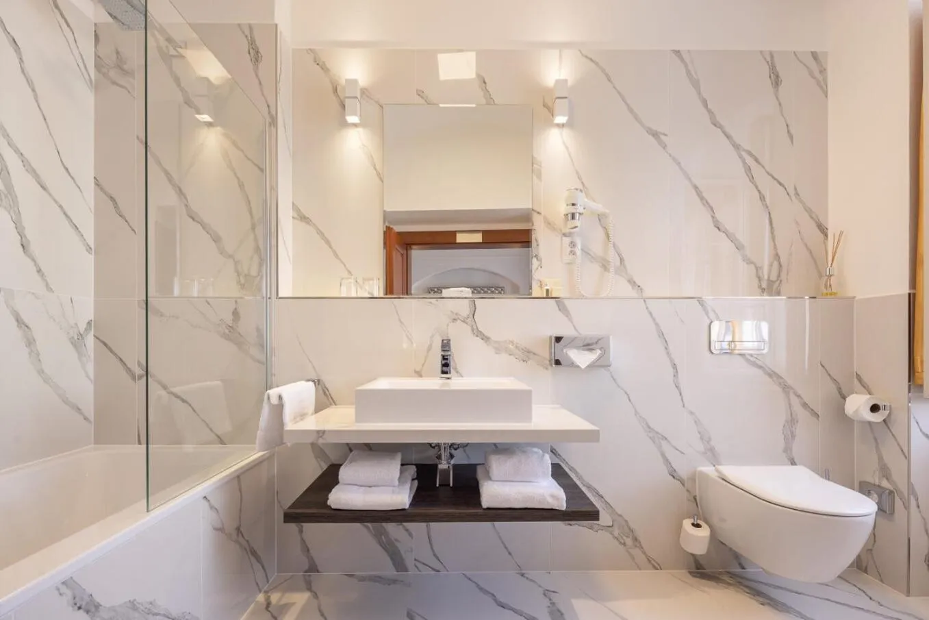 Bathroom in Bellevue Hotel Český Krumlov