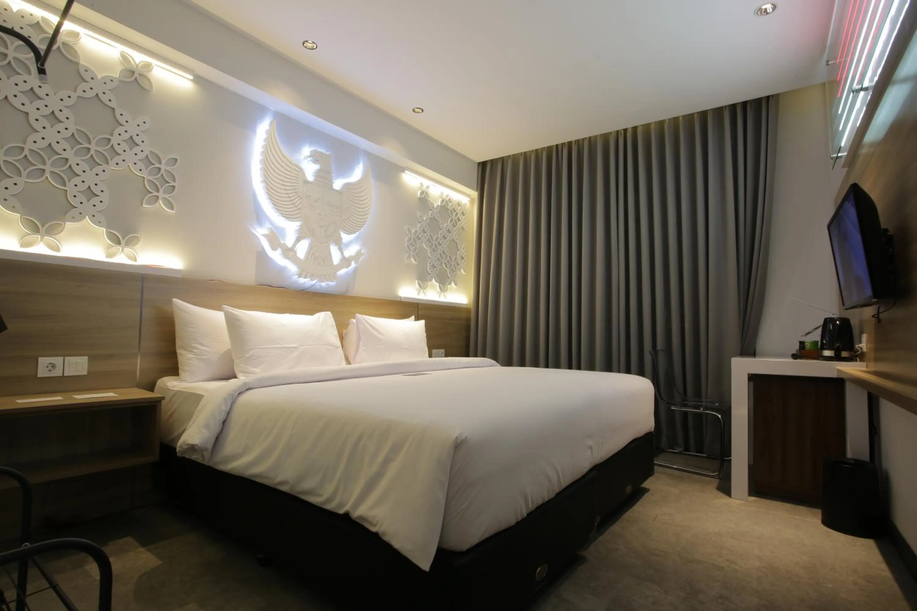 Bed in Creative Restart Hotel - CARTEL Bandung